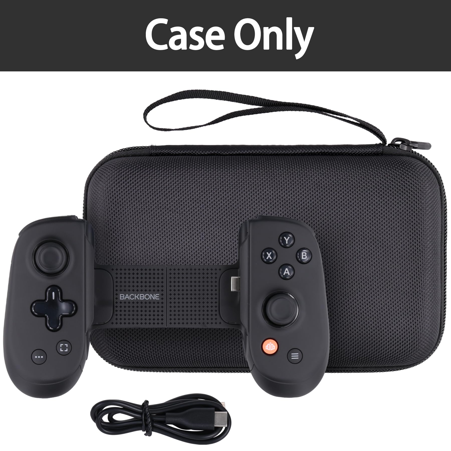 Aenllosi per Backbone Pro Custodia Rigida Protettiva da Trasporto e Riparco per Controller da Gioco Mobile, Nero (Solo Custodia)