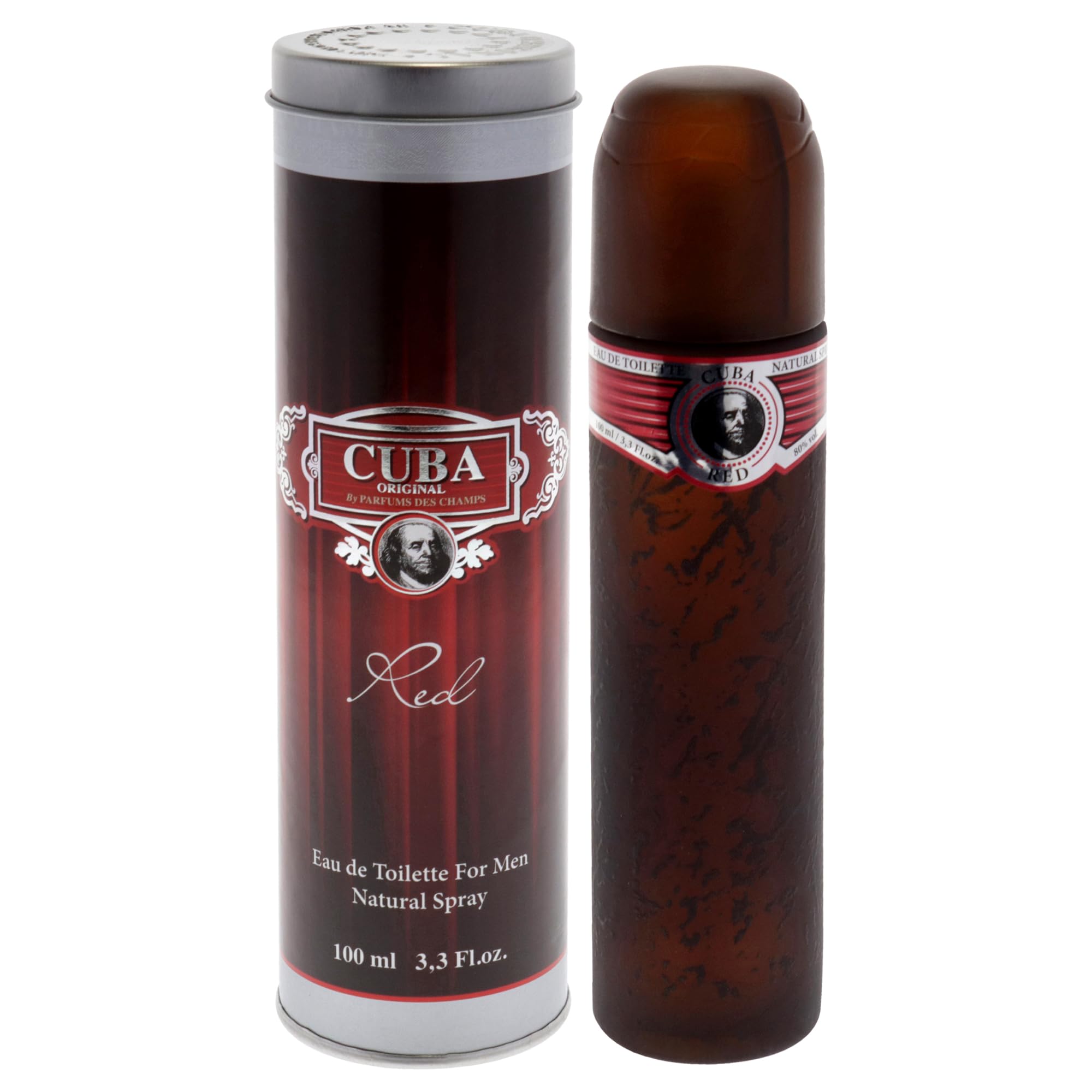 Cuba Red By Cuba For Men Edt Spray 3.4 Oz