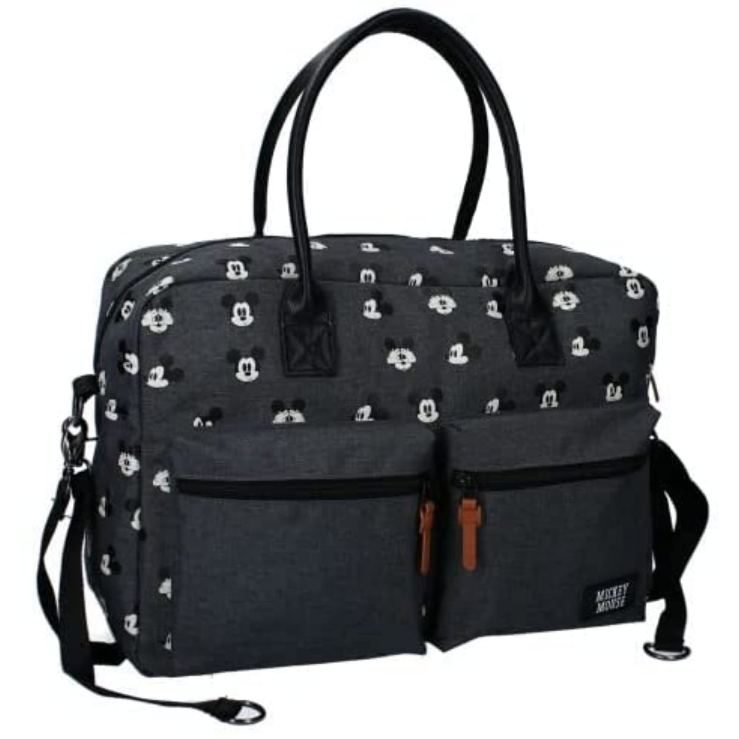 mybagstory - Wickeltasche - Mickey Mouse - Disney - Kinder - Baby - Schule - Kindergarten - Kindergarten - Krippe - Größe 40 cm - verstellbare Träger