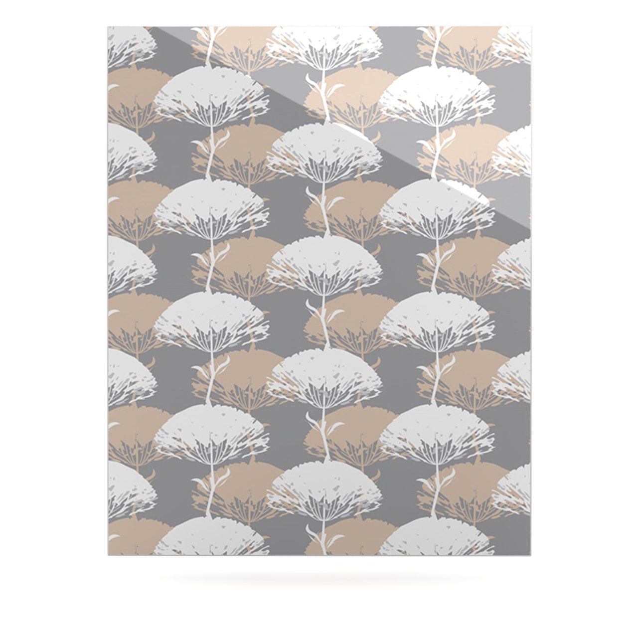 KESS InHouseJulia Grifol 'Charming Tree' Aluminum Floating Art Panels, 24 by 36-Inch