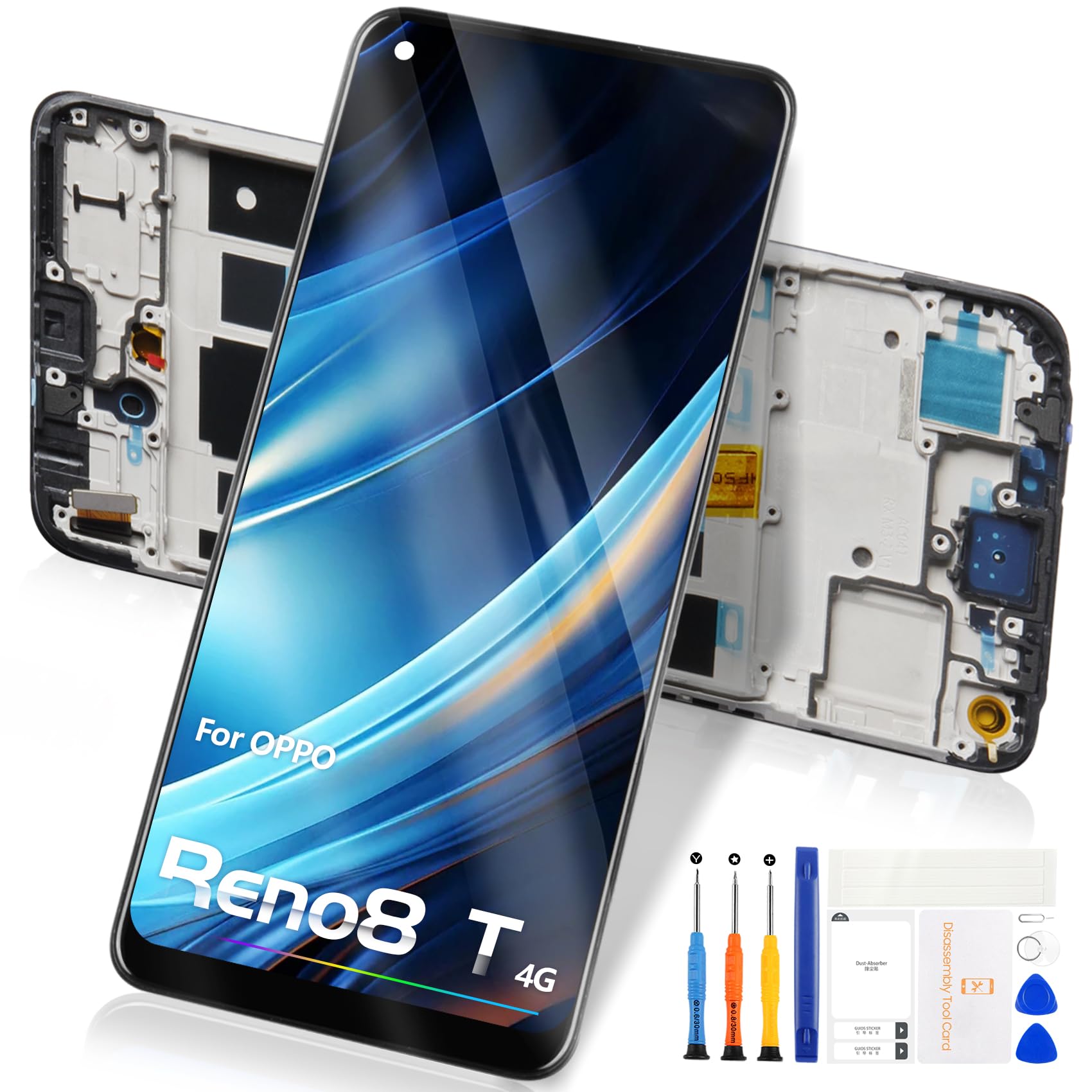 Schermo LCD Di Ricambio Atwist Per Oppo A98 5G CPH2529 – Display Touch 6.72" Con Kit Strumenti E Cornice - 2