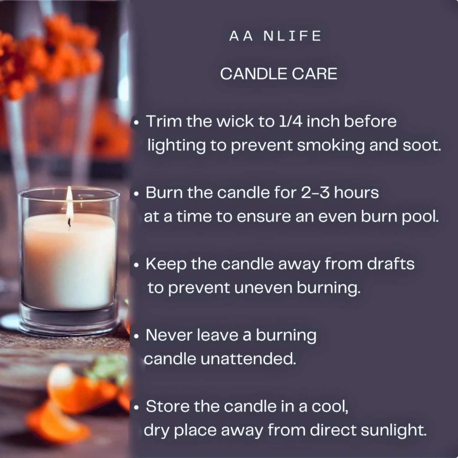 AANLIFE Scented Candle Ollure Silk | Inspired by The Iconic Elegant Fragrance No. 5, Gifts for Women, Aesthetic Home Decor, Elegant Scent, Organic Coconut Wax Candles, Long Lasting 50 Hour Burn, USA