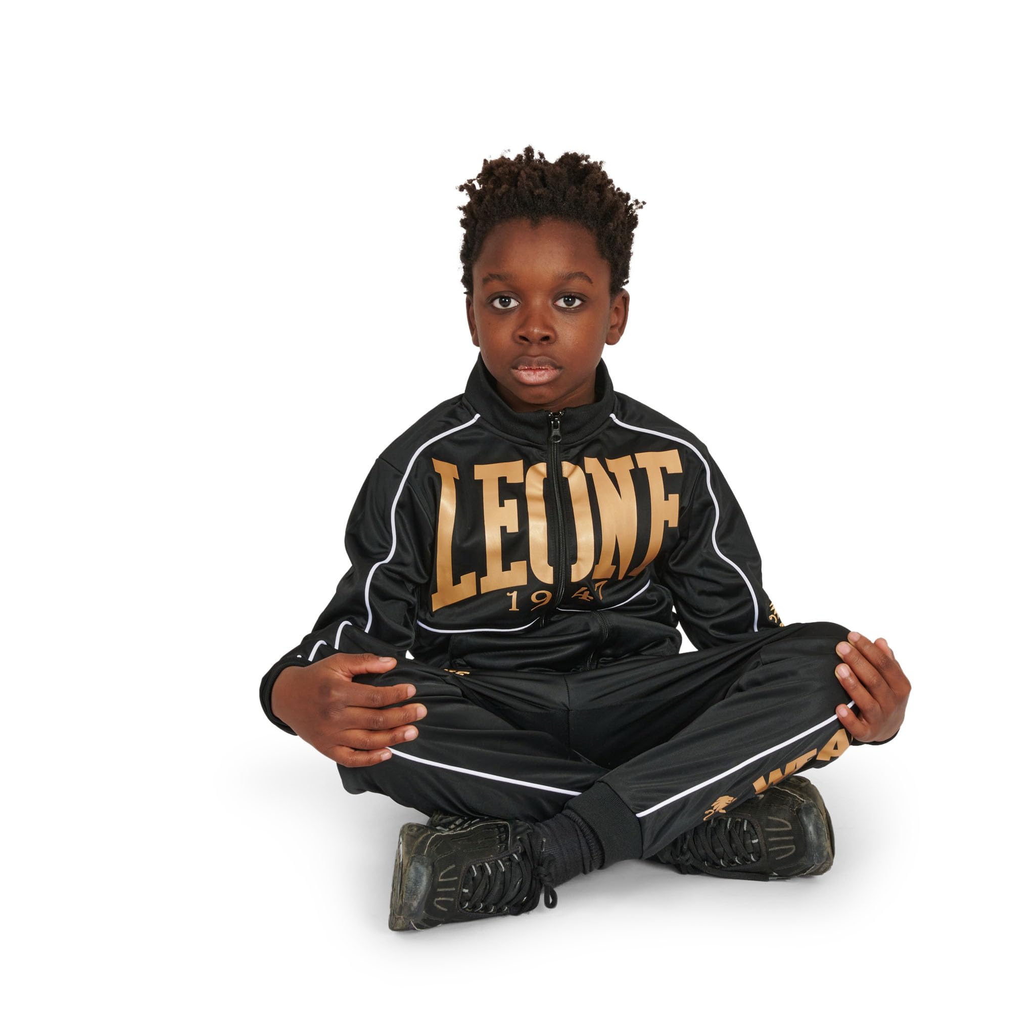LEONE 1947 Tuta Premium Chándal Premium Junior – AB300J Unisex niños (Pack de 1)