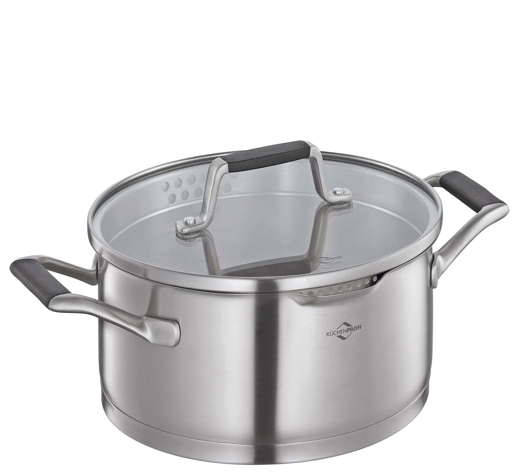 Küchenprofi Bologna steelpan 24cm, Pan steelpan, Zilver