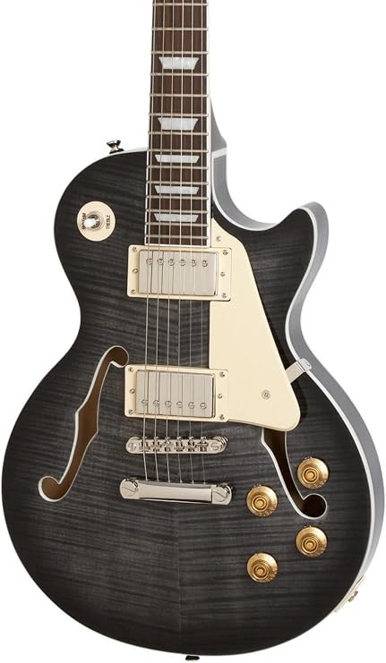 Amazon.com: Epiphone Les Paul ES Pro - Guitarra eléctrica de cuerpo hueco :  Instrumentos Musicales