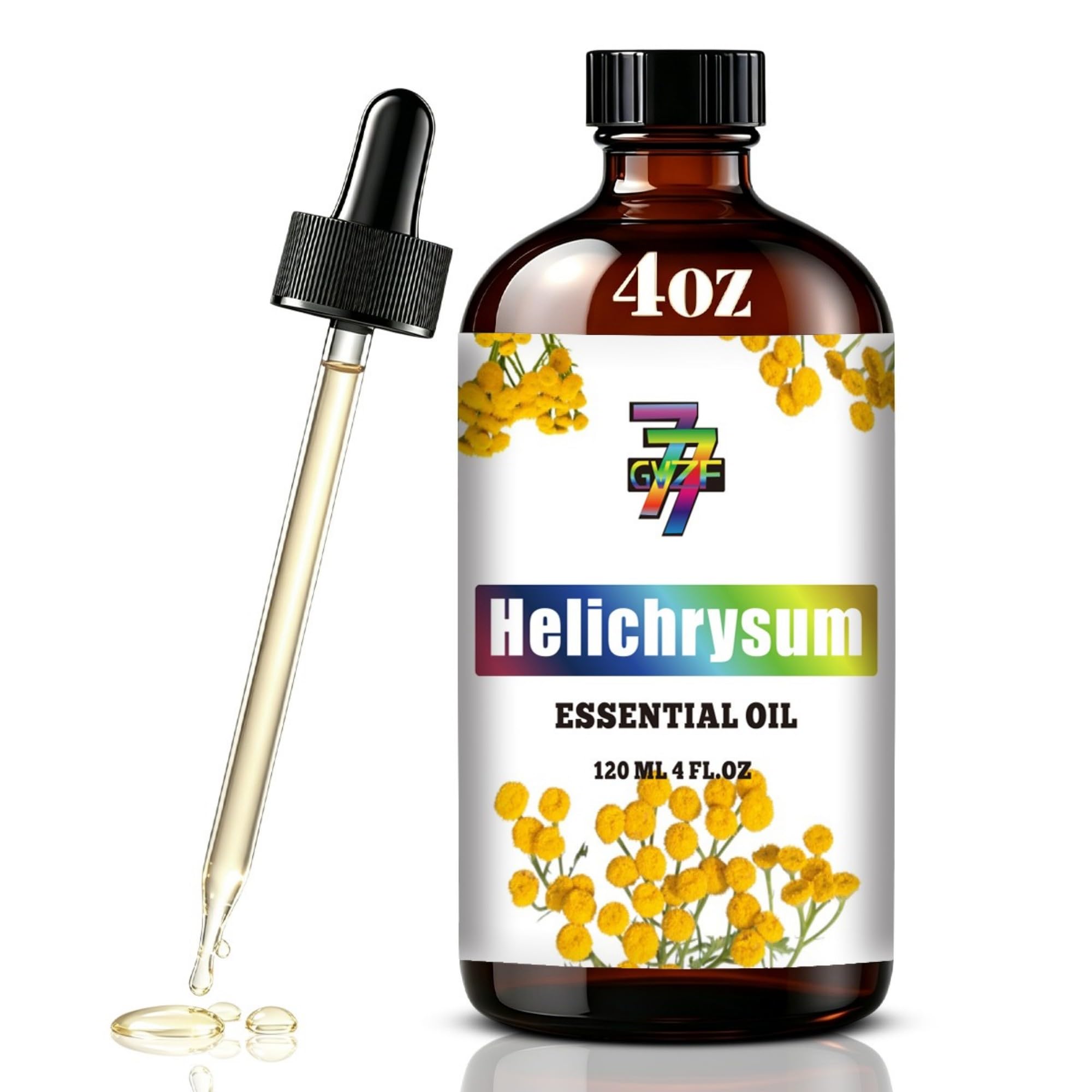 Helichrysum Essential Oil for Diffuser Massage Citronella Oil 4fl oz