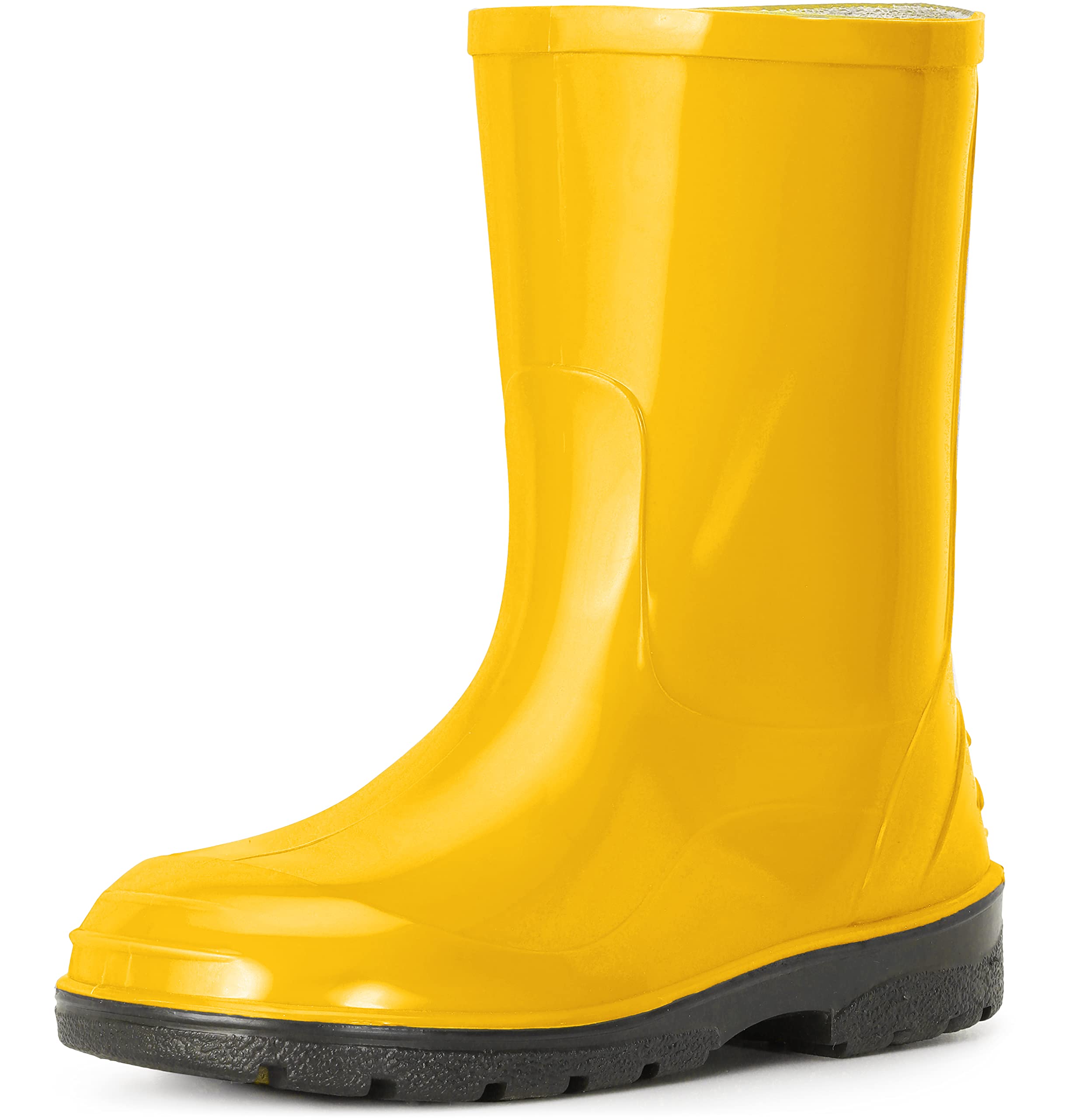 Ladeheid Gummistiefel Kinder Hohe wasserdichte Regenstiefel für Jungen und Mädchen LA-939