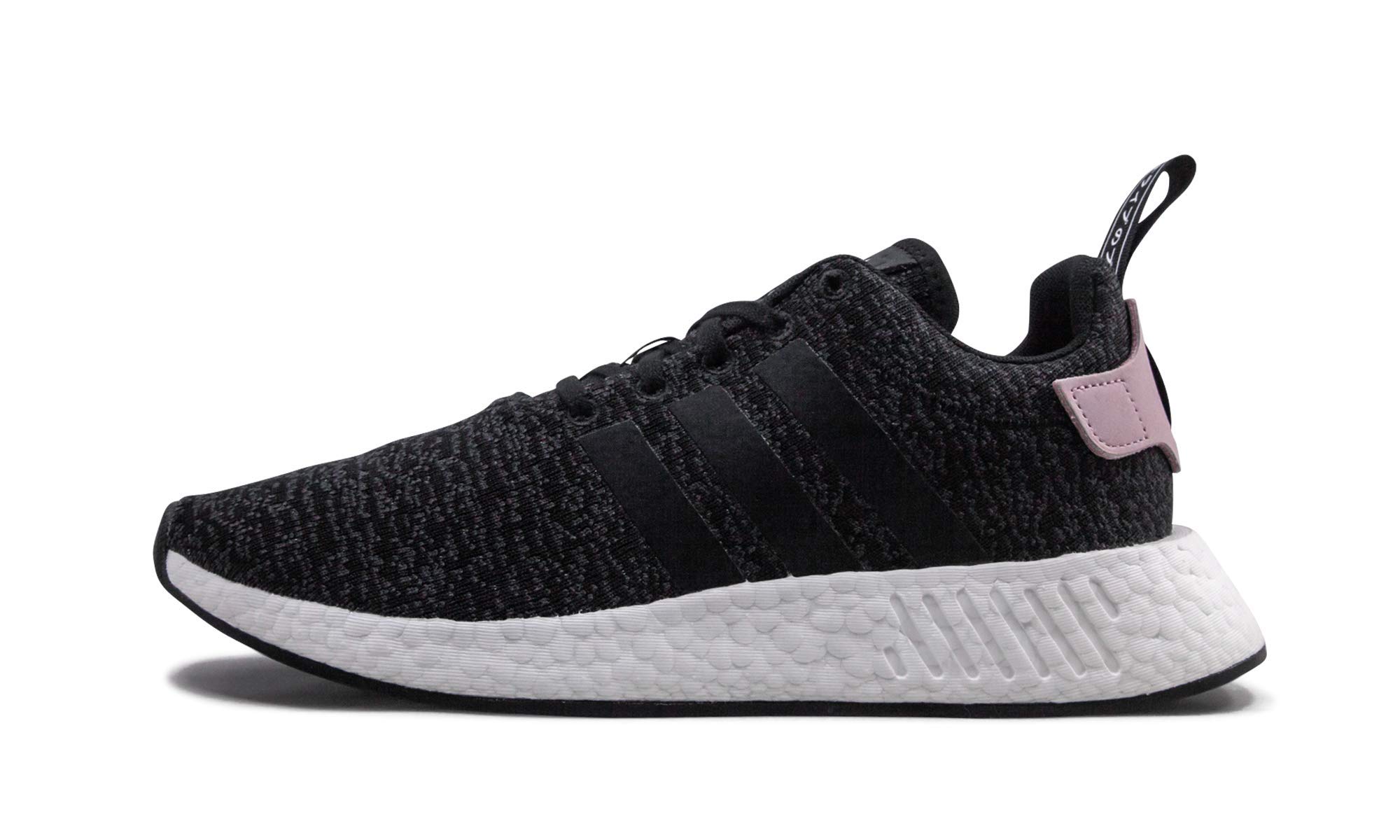 adidas Womens NMD R2 W Cblack/Cblack/Wonder Pink B96387 - Size 9.5W