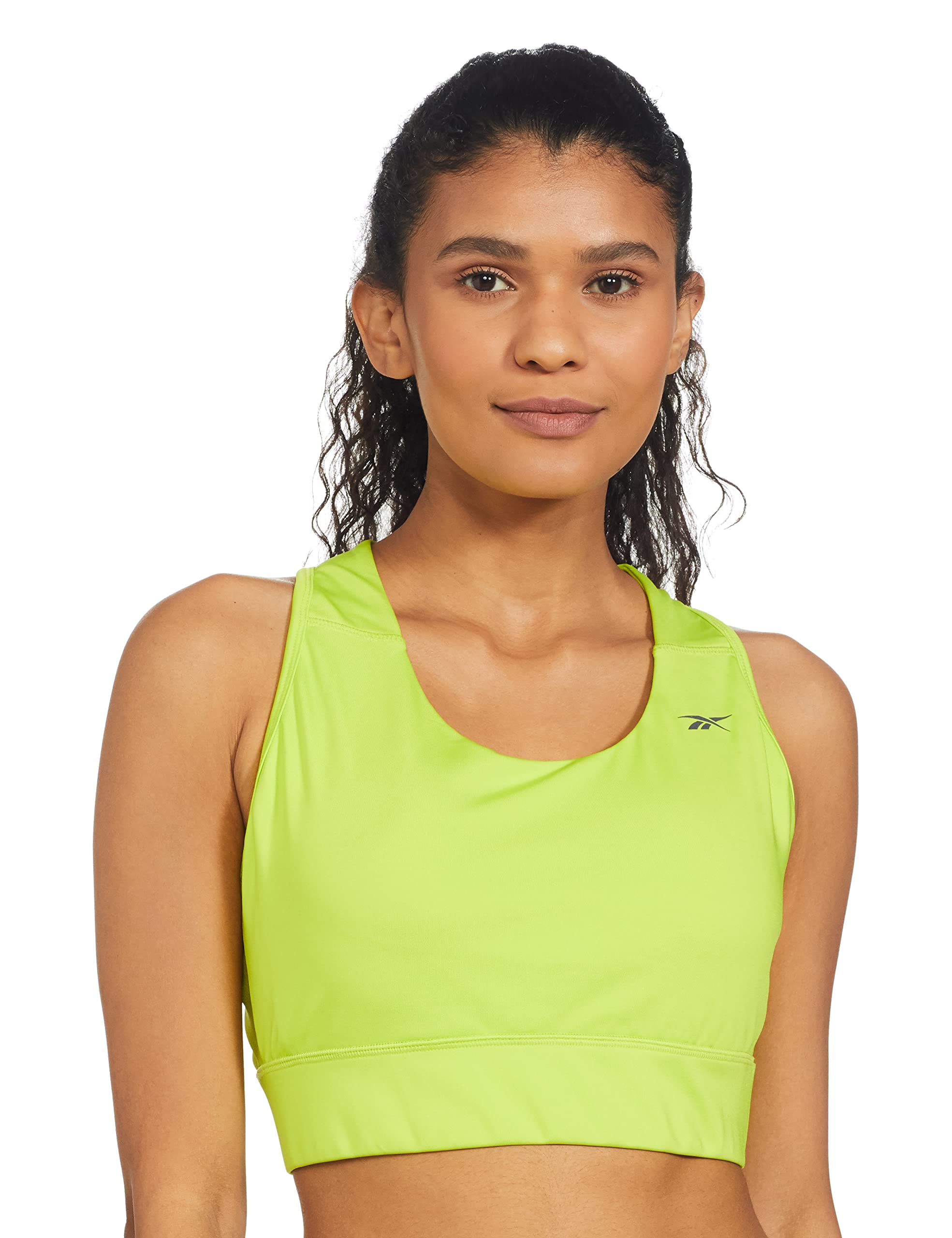 Reebok Womens Polyester Wire Free Standard Sports Training Bra