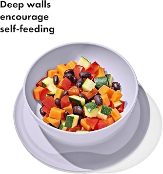 OXO Tot Stick & Stay Suction Bowl - Lilac