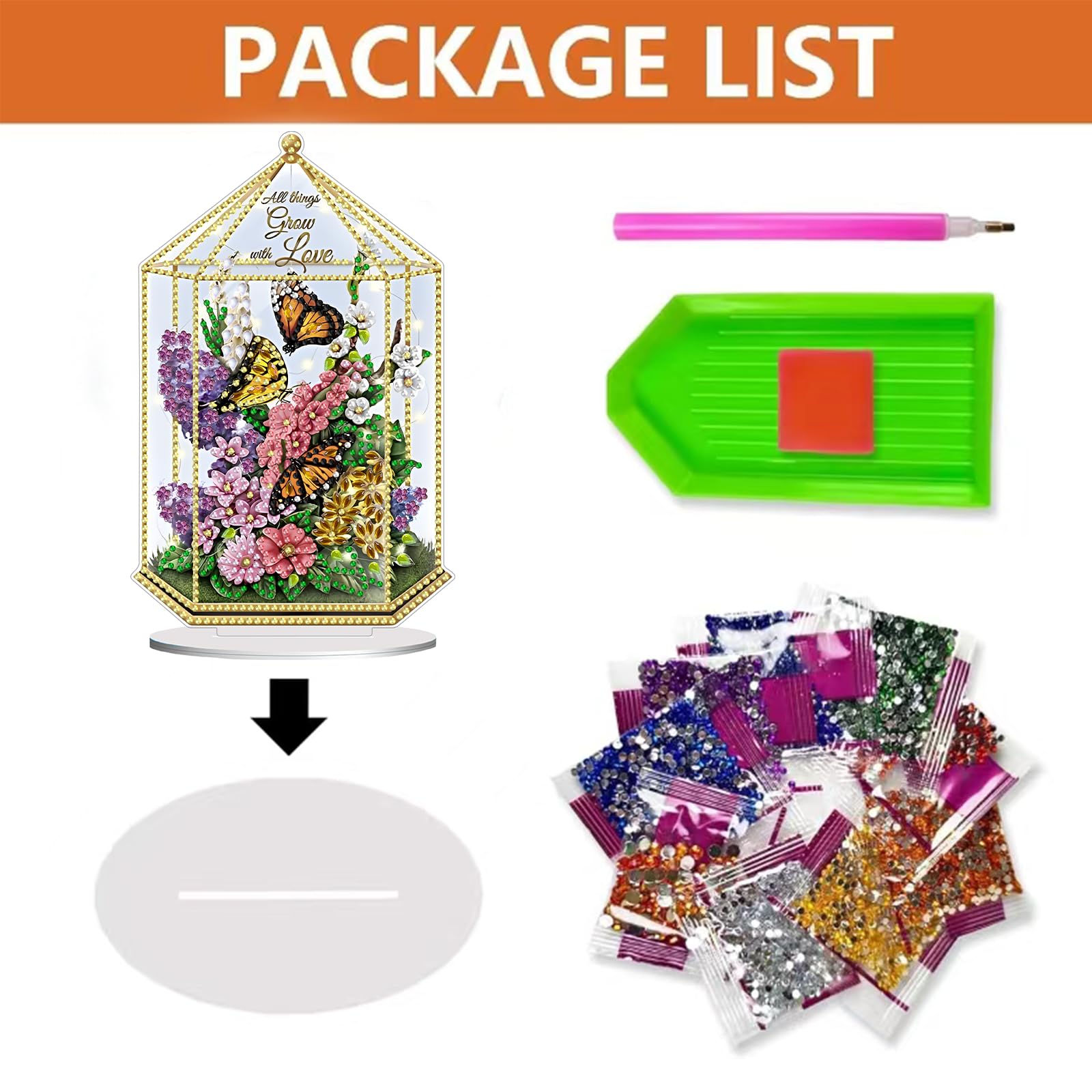 Amazon.com: hyzsj Tabletop Special Diamond Craft Painting Kit