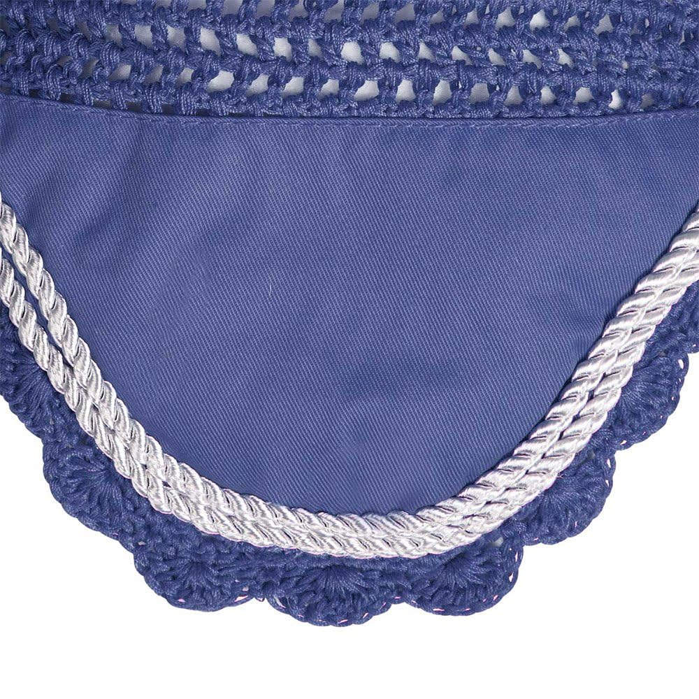 CUFFIETTA COTONE CROCHET PER SOTTOSELLA SS00207 ORECCHIE FODERATE NEOPRENE TG. FULL (ROYAL BLU)