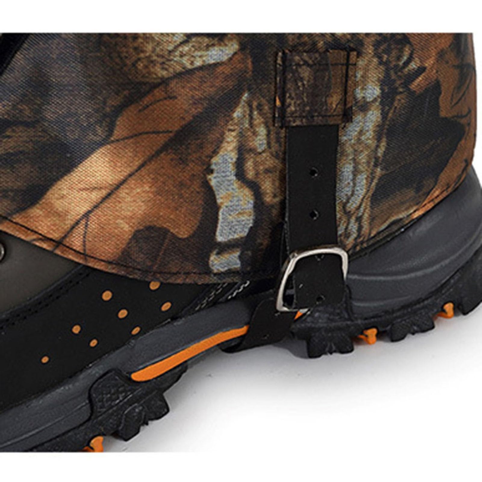 Guêtres de Jambe, avec Boucle en Dentelle en métal, guêtres d'extérieur, Protection des Jambes de Cyclisme, adaptées à l'alpinisme, à l'escalade, au Ski et à la Raquette