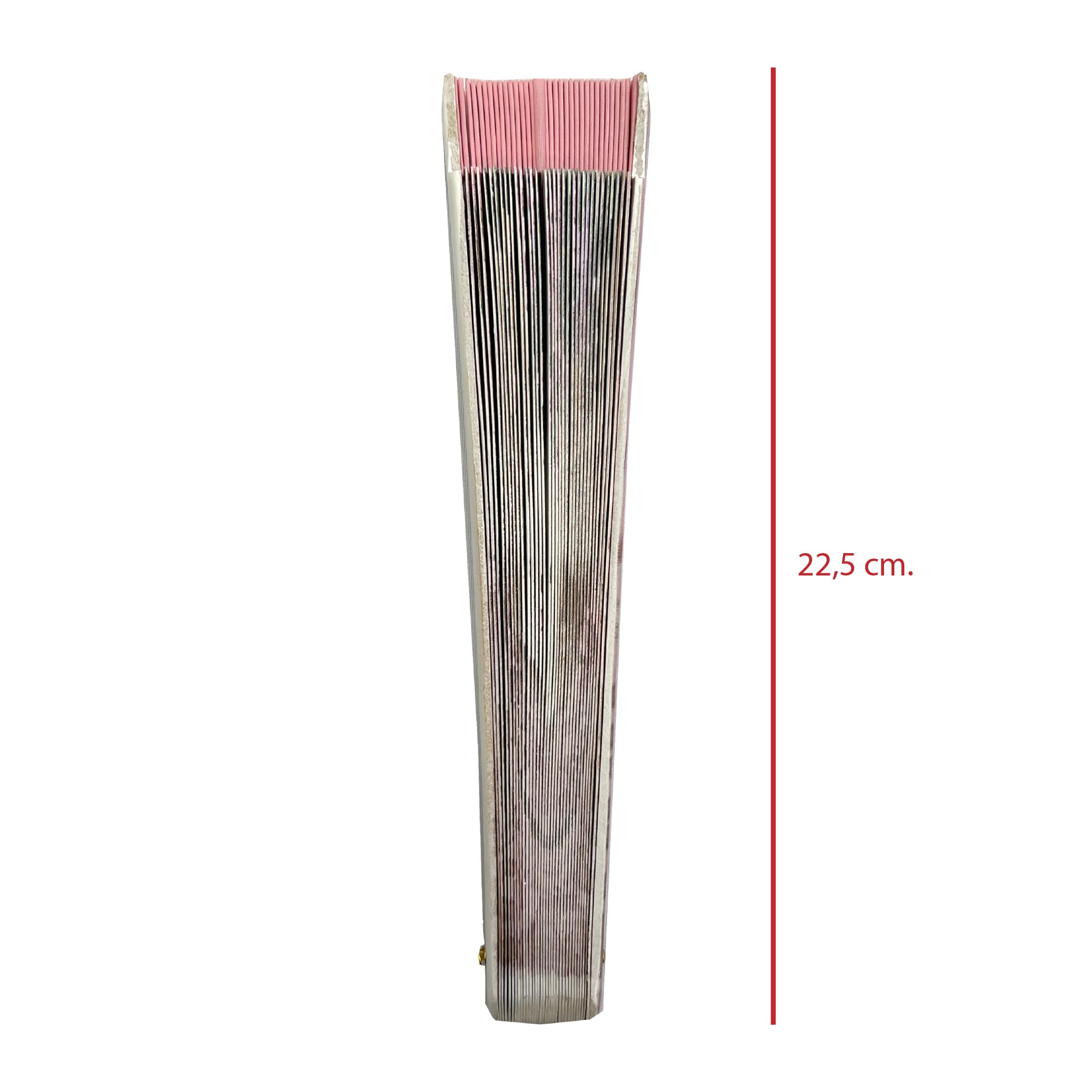 Ventaglio In Legno Con Stampa Cani – Design Originale Pla Pla Pla, 34 Stecche, Apertura 42 Cm, Laccato E Stampato A Sublimazione