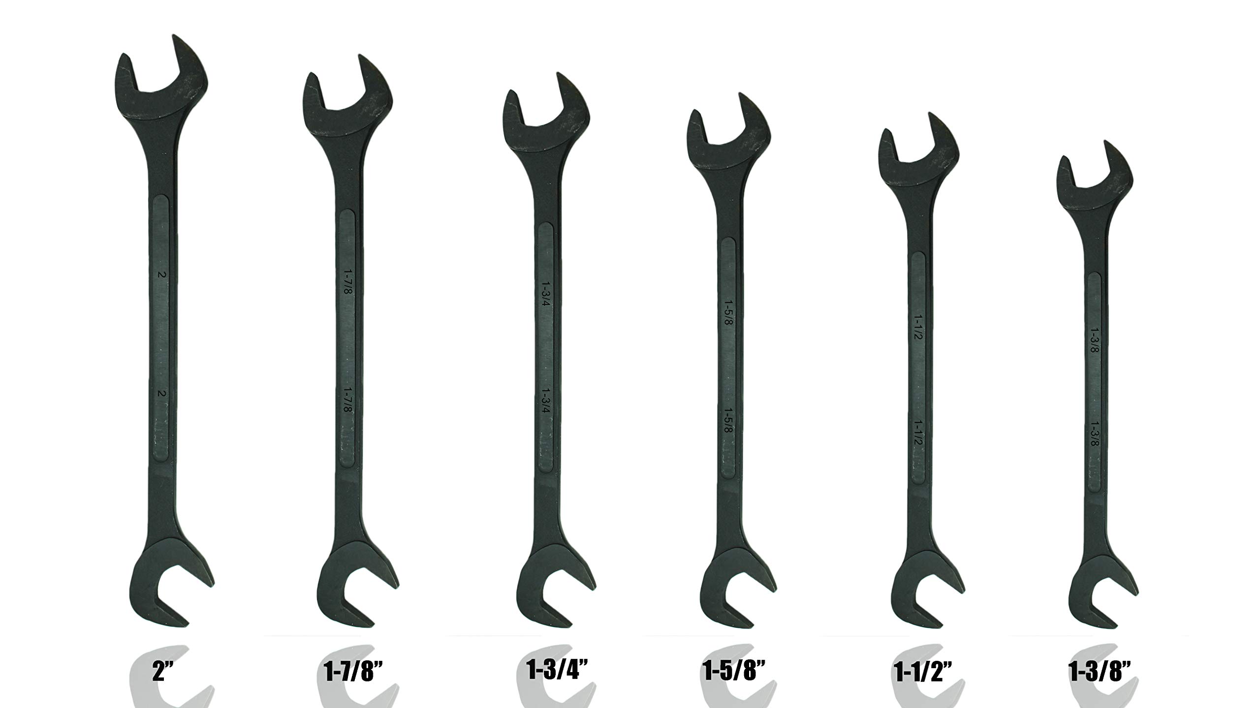 ビックボスハンド VCT 6pc Black Oxide Jumbo Angle Wrench Set, SAE - Amazon.com