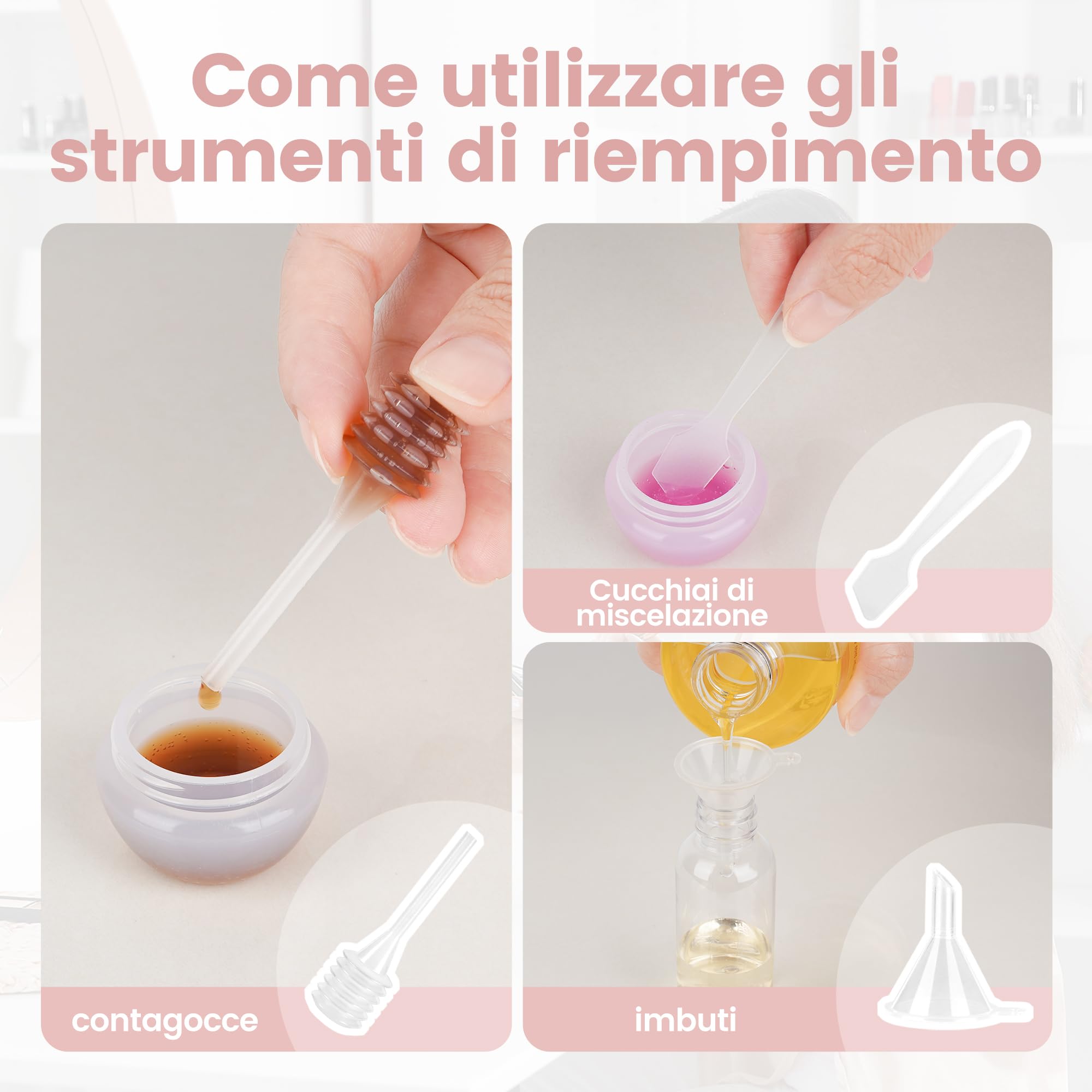 Set di 11 kit viaggio liquidi, contenitori da viaggio per liquidi, flaconi da viaggio 30/50/60/80 ML, piccole lattine di crema, flacone spray trasparente, erogatore di pompa shampoo, set regalo donna