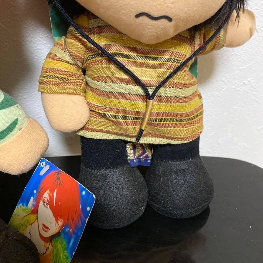 【希少、レア、タグ付き】2000年製 hide 人形 ぬいぐるみ Amazon.co.jp: タグ付き hide ぬいぐるみ3種 2000 ヒデ XJAPAN