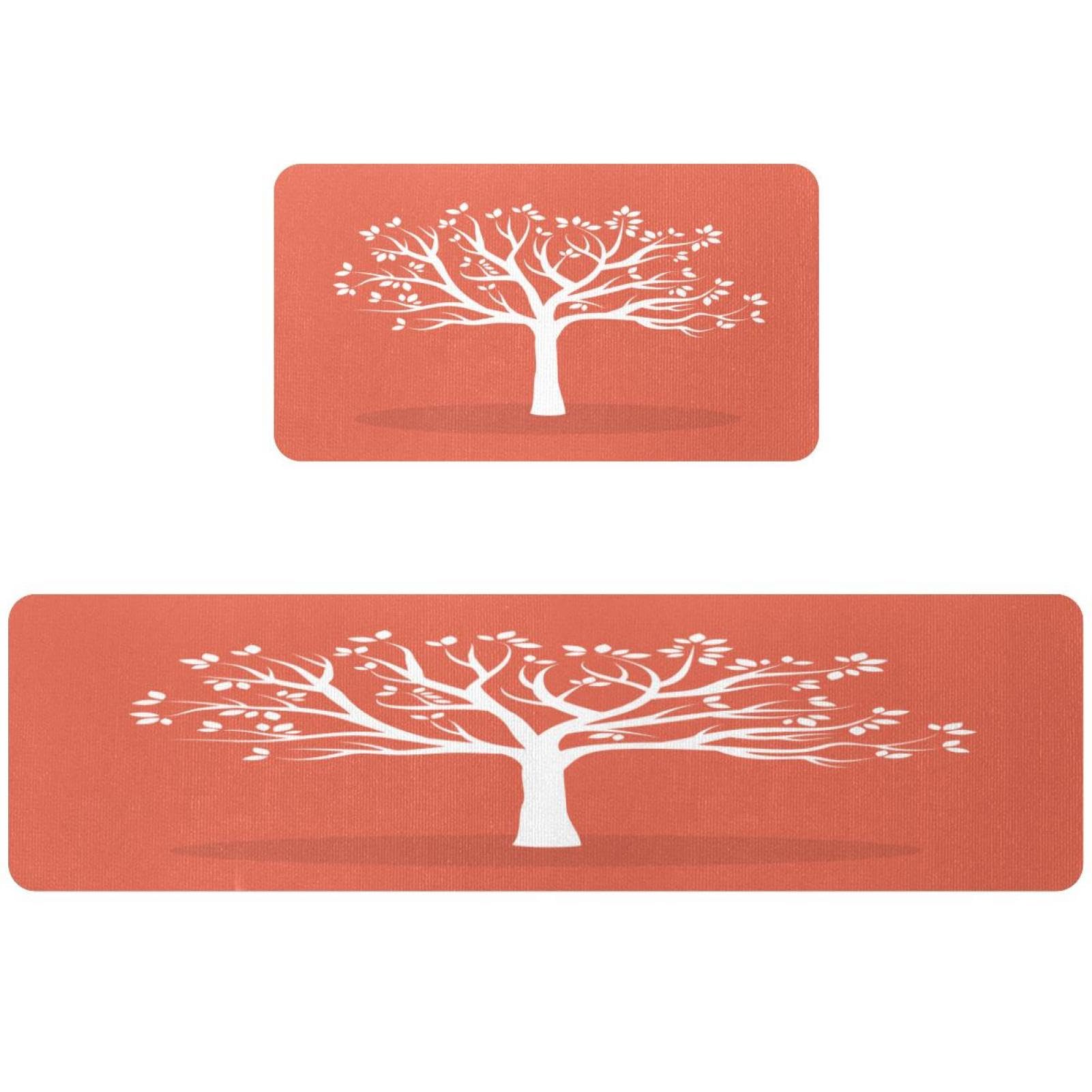 Tapete de cocina de dos piezas absorbente y decorativo marca VAPOKF