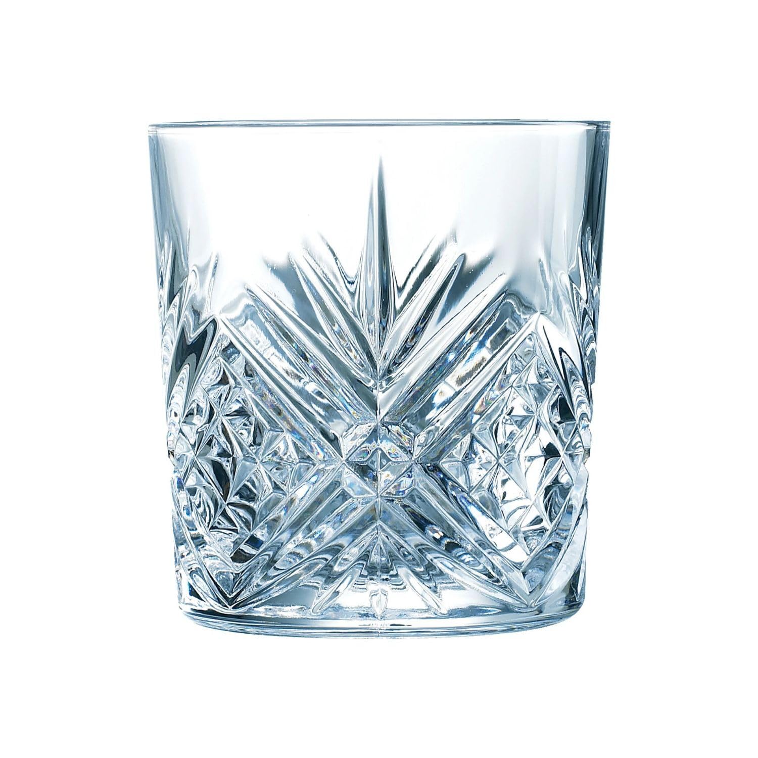 Coffret cadeau Blanc - Whisky - Bellevoye bleu- 2 Verres à whisky ARCOROC