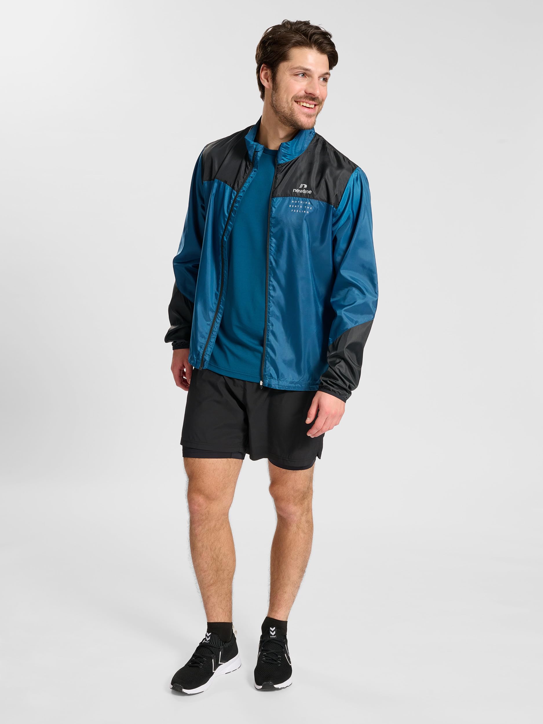 newline Reißverschluss Jacket Nwldenton Laufen Herren Größe