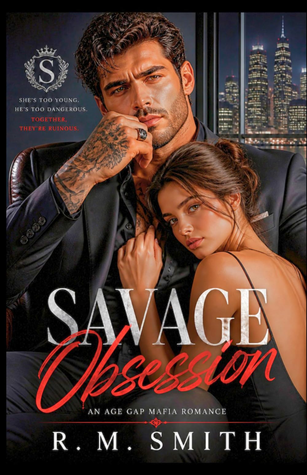 SAVAGE OBSESSION: A Dark Mafia Romance with an Age Gap and Forbidden Desire
