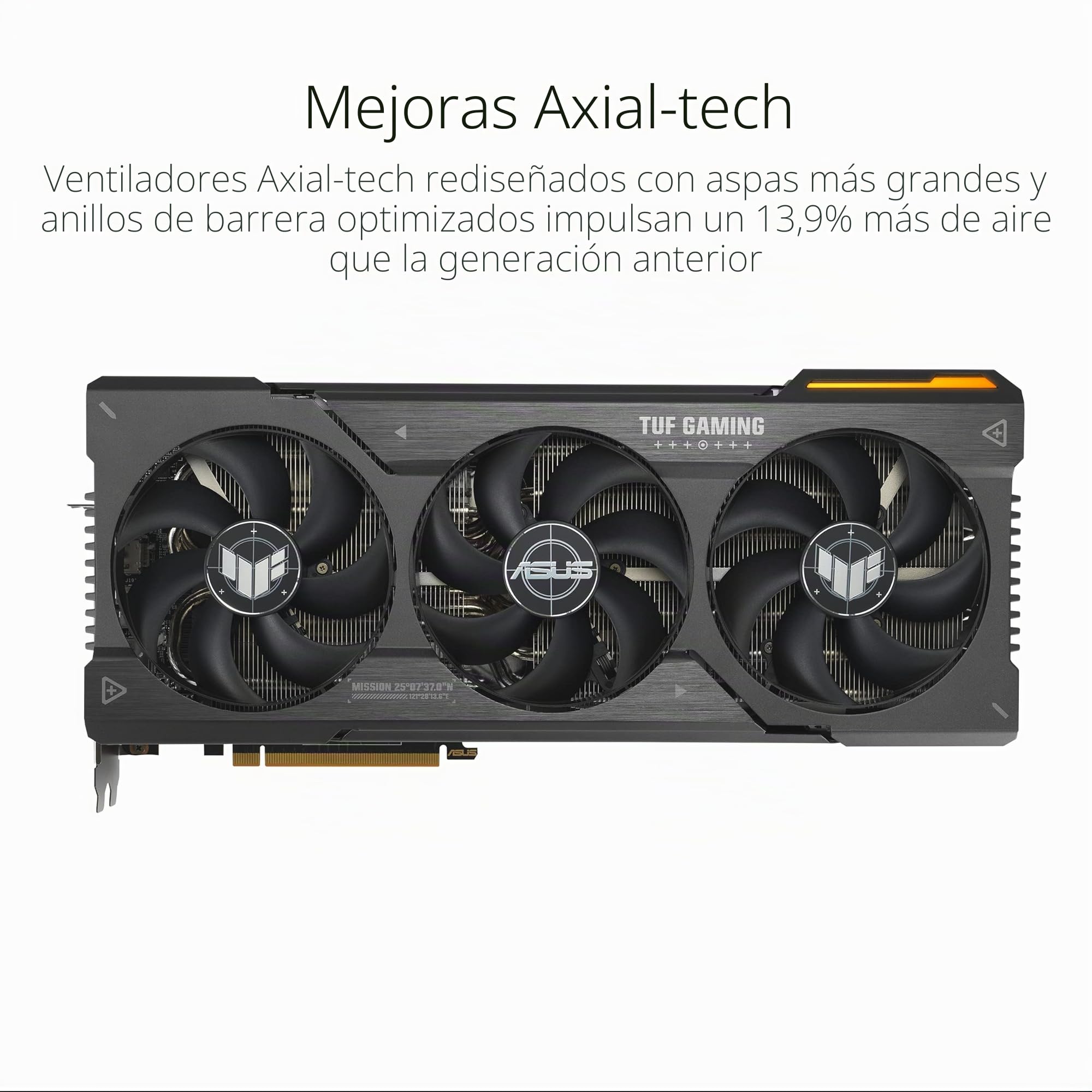 ASUS TUF Gaming Radeon RX 7900 XTX OC Edition 24GB GDDR6 - Tarjeta Gráfica Gaming (PCIe 4.0, HDMI 2.1a, DisplayPort 2.1)