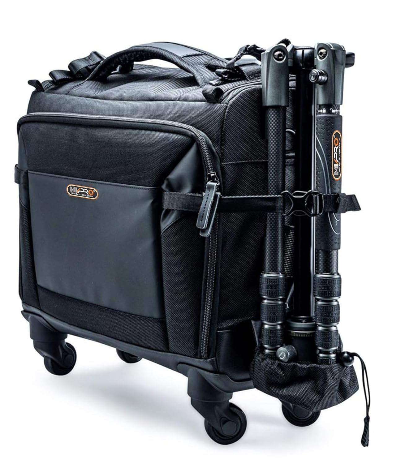 Trolley Case Camera Bag Convertible Rolling Camera Backpack Waterproof Travel Suitcase Wheels Carry on Luggage
