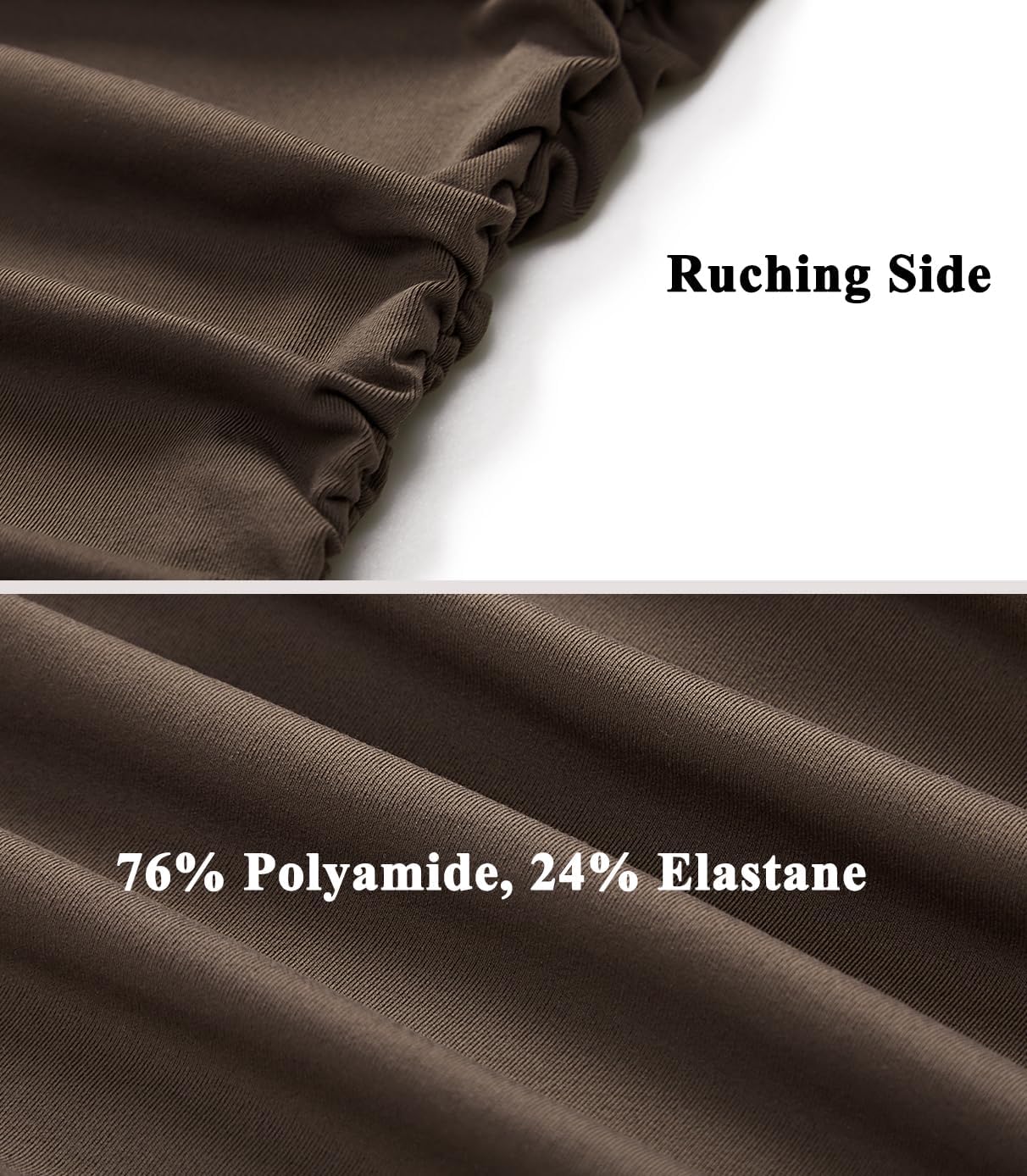 OMKAGI Women One Off Shoulder Y2K Tops Double Lined Slim Fit T Shirts Basic Tees - Image 5