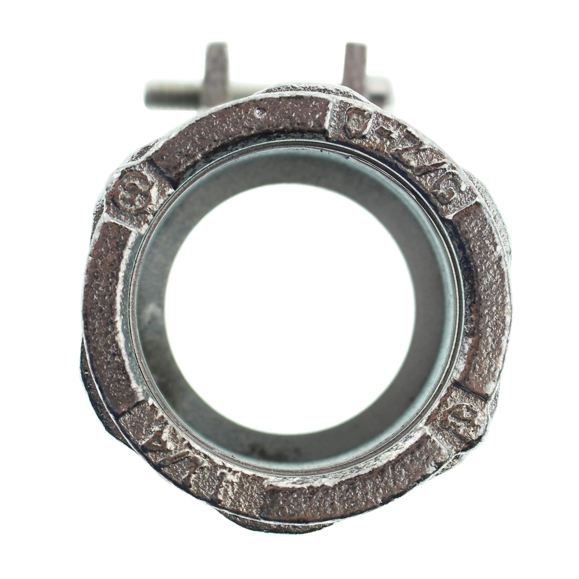 OZ-Gedney 9125-W Combo Conduit Coupling, EMT to Flex, Mallable Iron, 1-1/4-Inch (5-Pack)