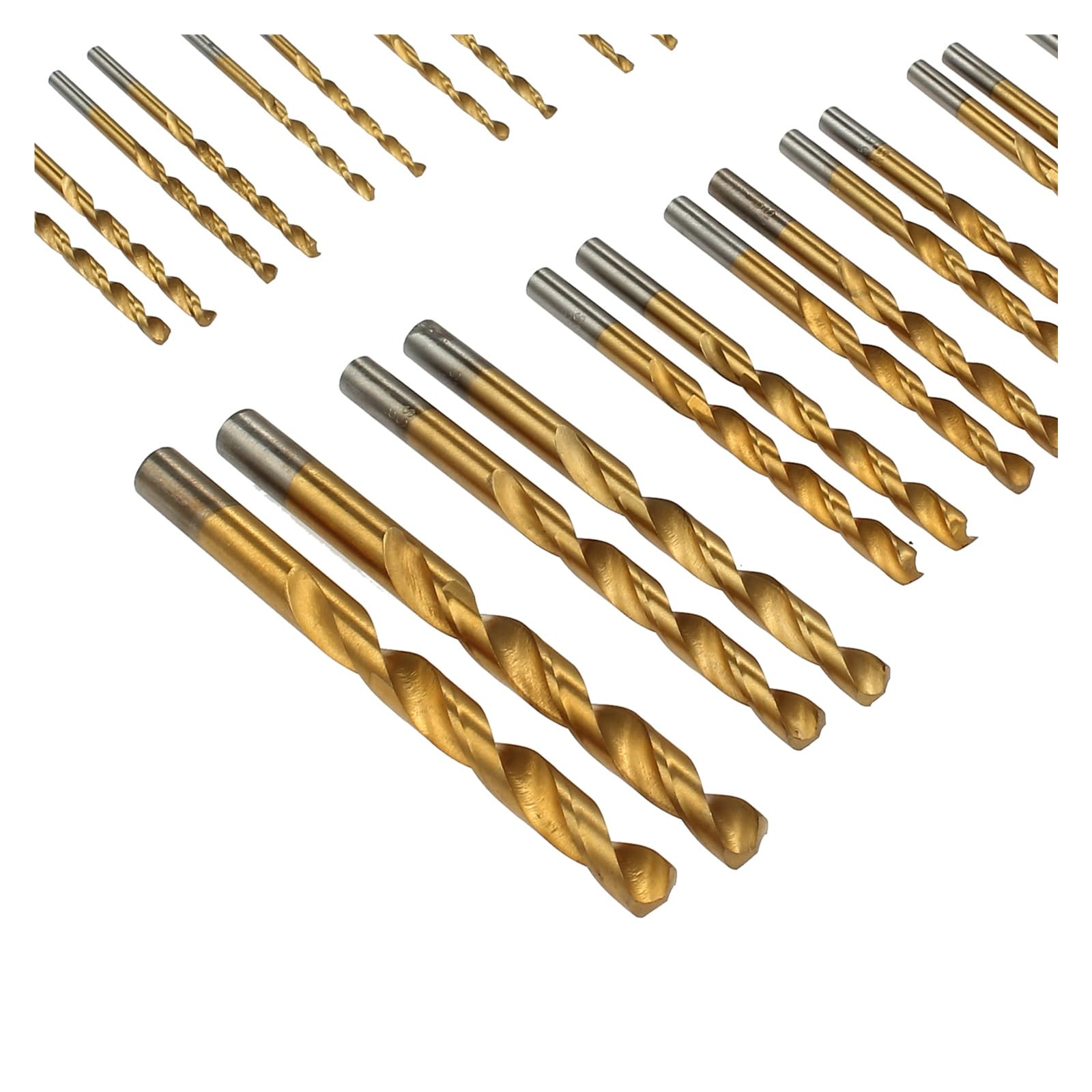 99 PZ Titanio HSS Punte da trapano 1.5mm-10mm Acciaio inossidabile rivestito HSS Punta da trapano ad alta velocità Set for trapano elettrico