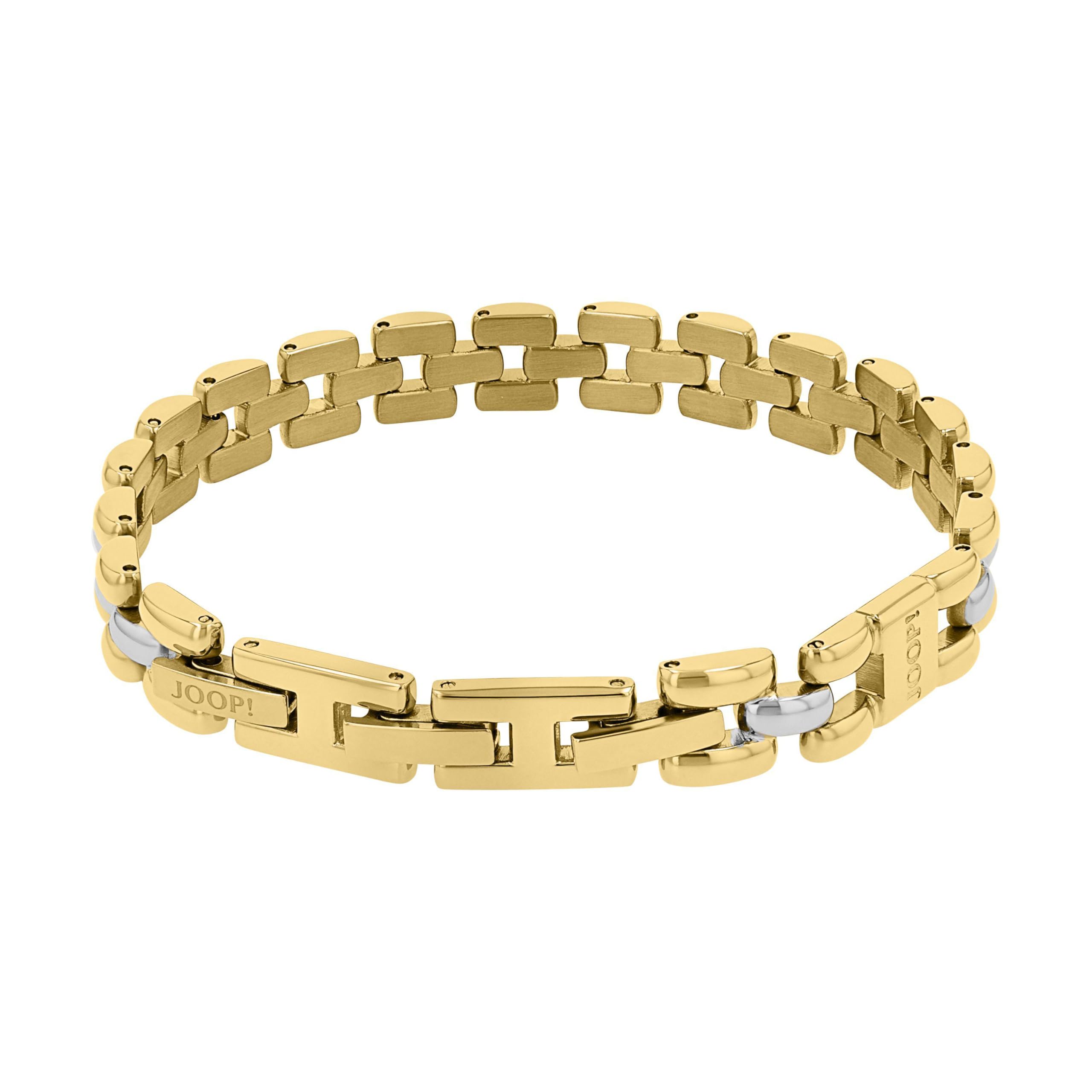 JOOP! Armband aus Edelstahl für Damen, Armschmuck, Silber, Gold, Kommt in Schmuck Geschenk Box