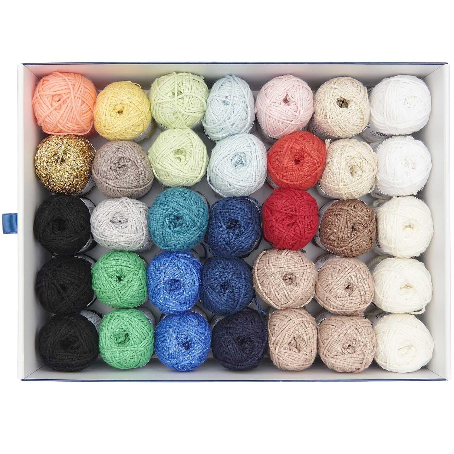 Ricorumi Spring CAL Kit I - Maritime, 27x Ricorumi, 6x Ricorumi Twinkly Twinkly, 1x Ricorumi Neon, 1x Ricorumi Lamé