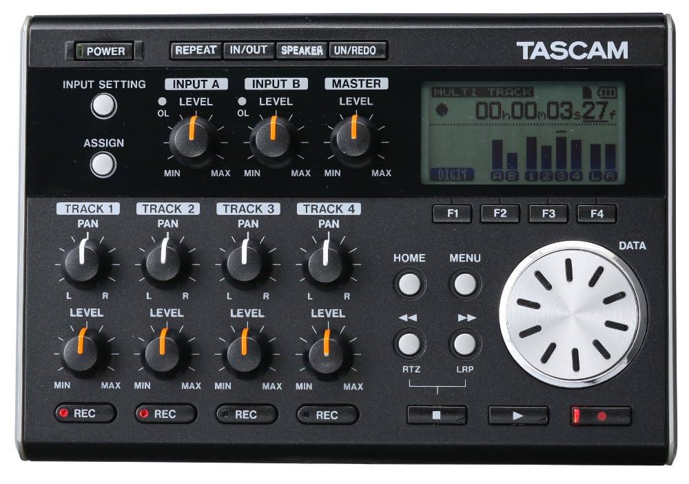 TASCAM DP-004　MTR Tascam DP-004 4 Track Digital PocketStudio : Amazon.co.uk