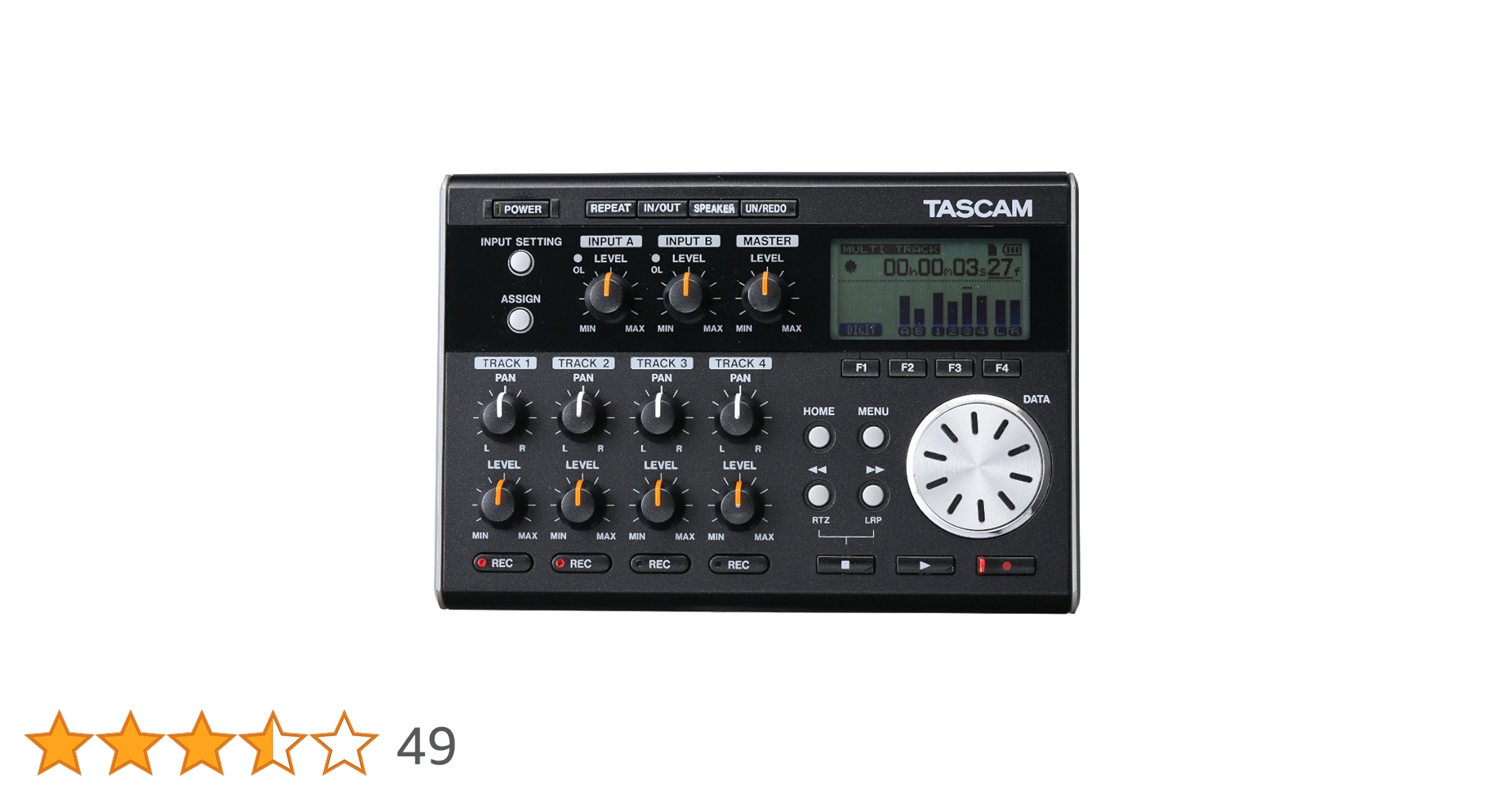 Amazon | TASCAM コンパクトMTR DP-004 | マルチトラック