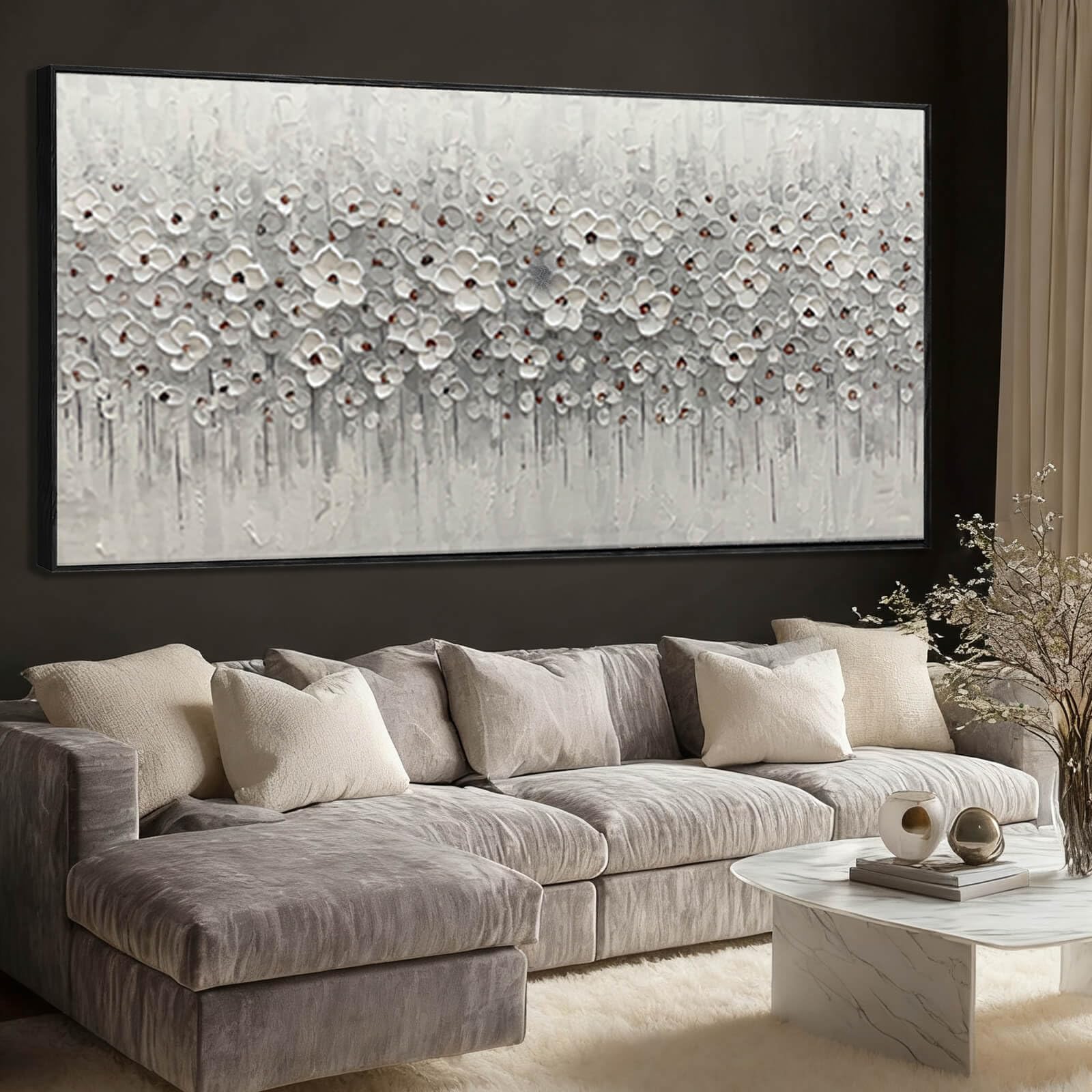 SDYA Large Floral Wall Art