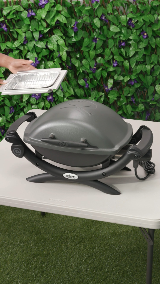 Weber Q 1400 Electric Grill Dark Gray : Weber: Amazon.ca: Patio