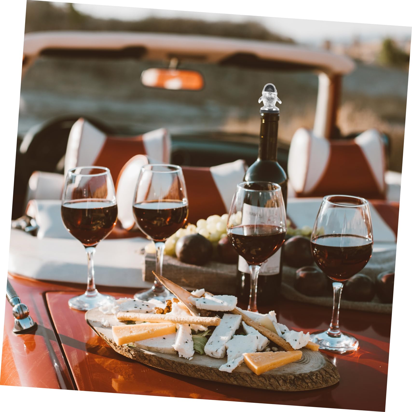 NAMOARLY Wine Spout Pourer Vinegar Stopper Spout Shot Pourer for Bottles Whisky Bar Leakproof Nozzle Dispenser Wine Bottle Cap Beer Wine Stopper Whale Wine Pourer Silver Zinc Alloy