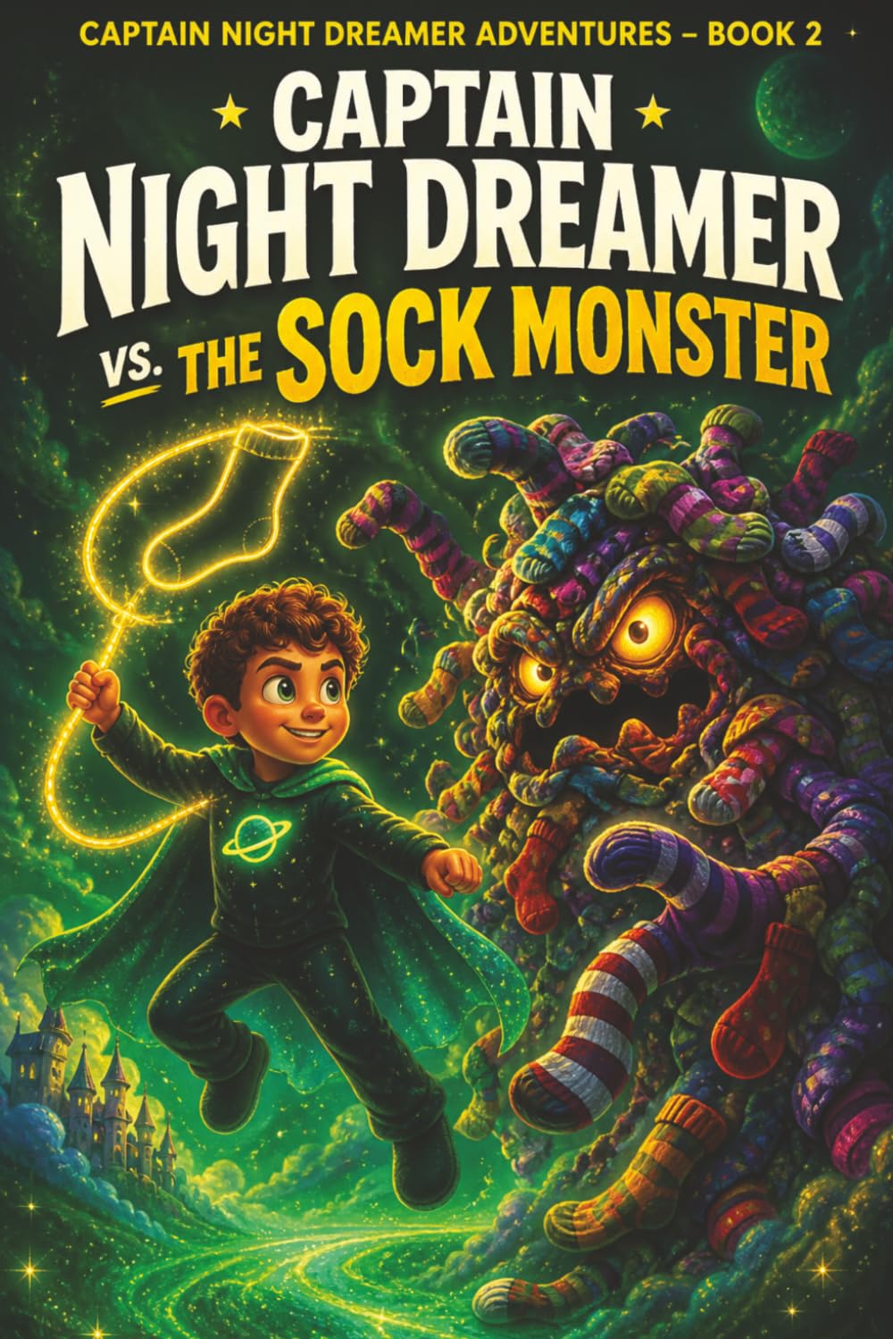 Captain Night Dreamer vs. The Sock Monster: Captain Night Dreamer Adventures — Book 2