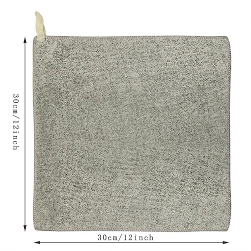 Miniatura 2 de KLNYOO Paños faciales de microfibra para cara, ojos, labios de secado rápido, reutilizables, ultra suaves, paños desmaquillantes para baño, 12 x 12
