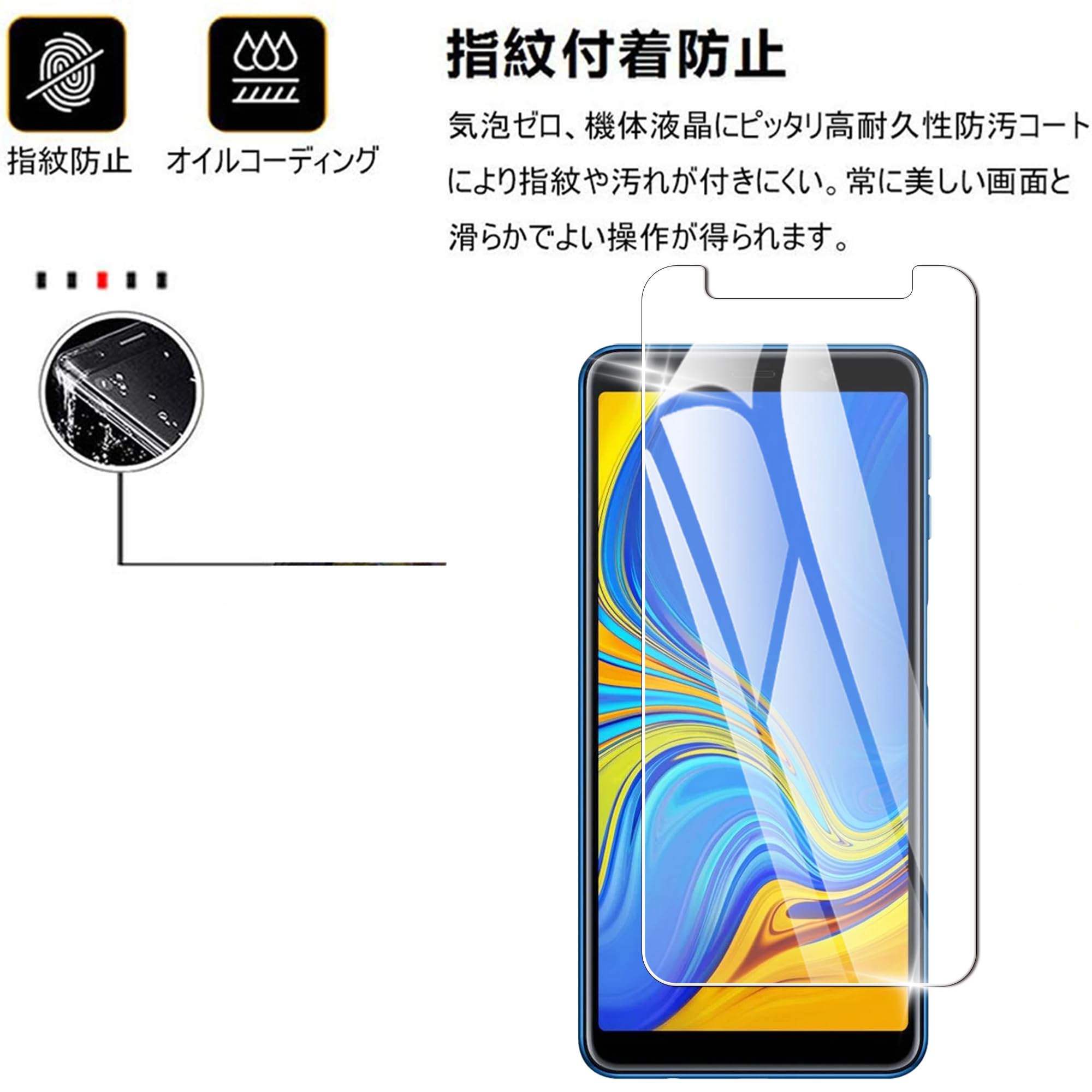 GALAXY A7 黒 3眼カメラ メーカー保証内