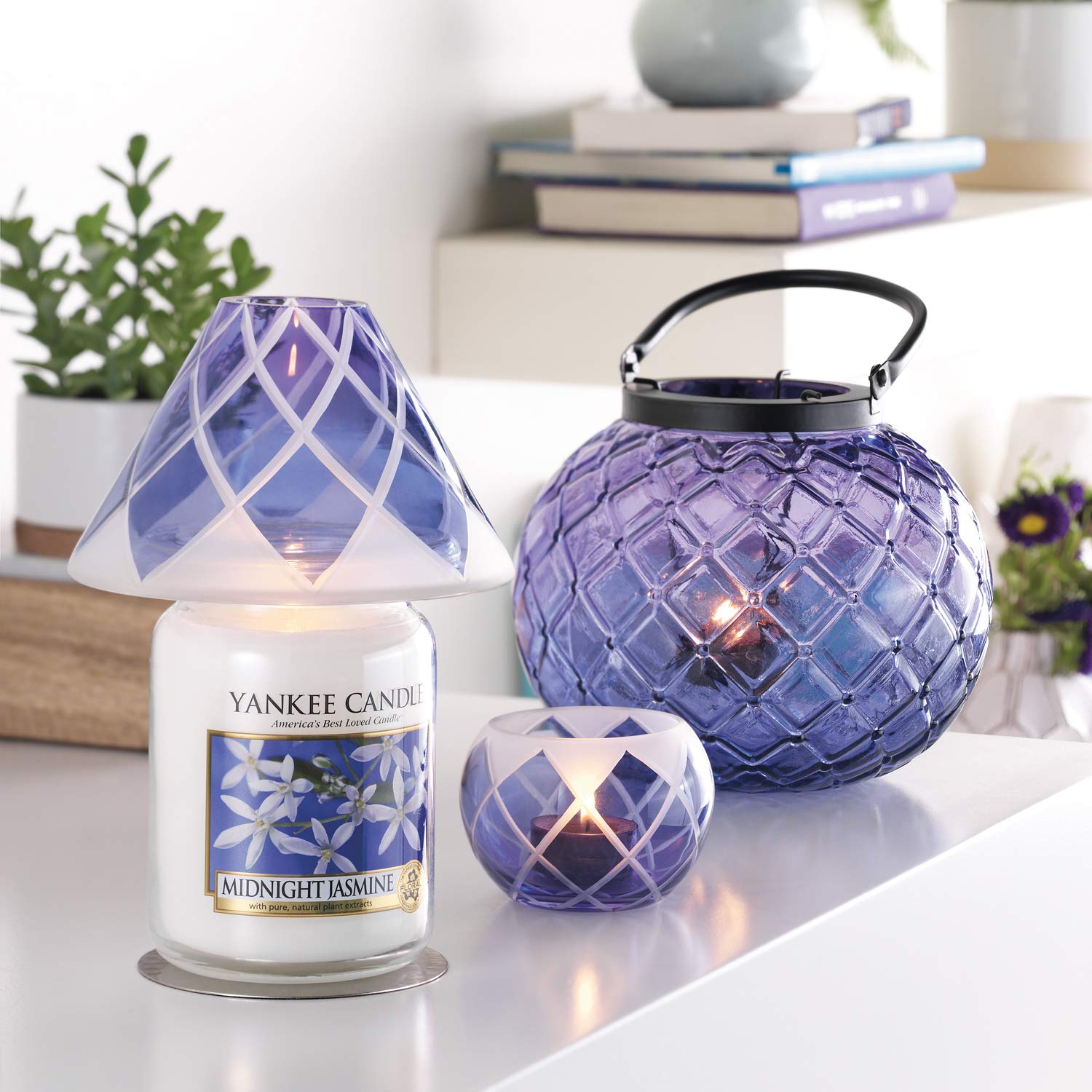 Yankee Candle Candela profumata in giara media | Gelsomino notturno | Durata Fino a 75 Ore
