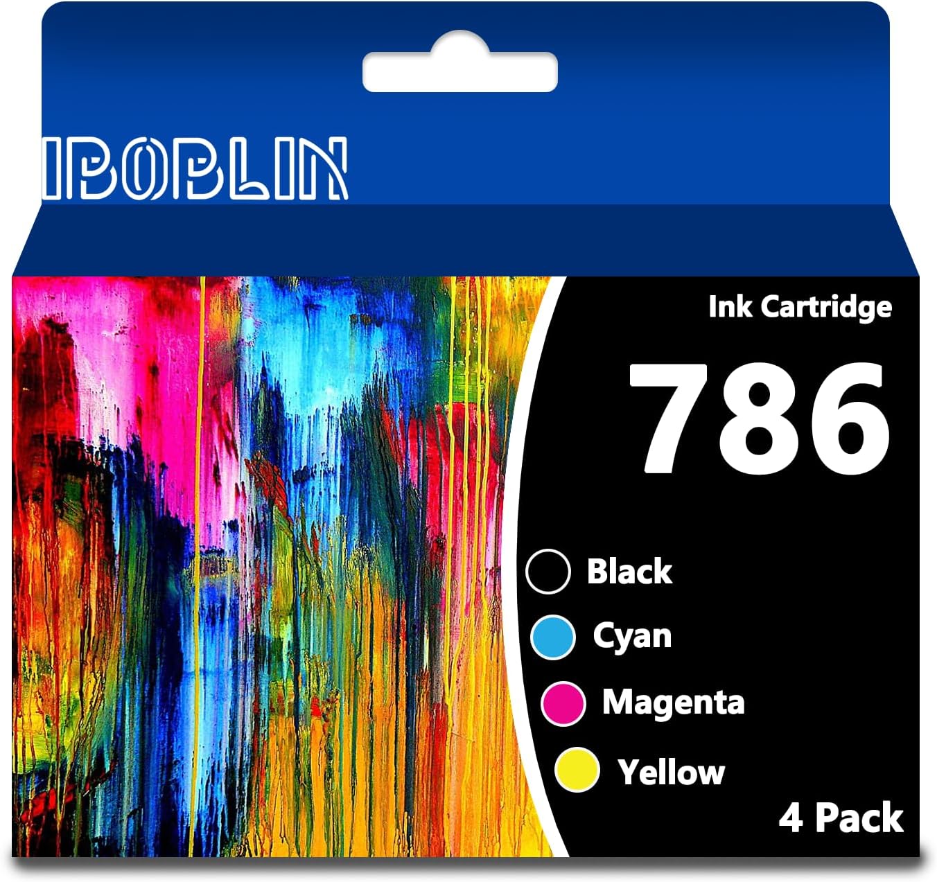 Remanufactured 786XL 786 Ink Cartridges with Chip-4packs