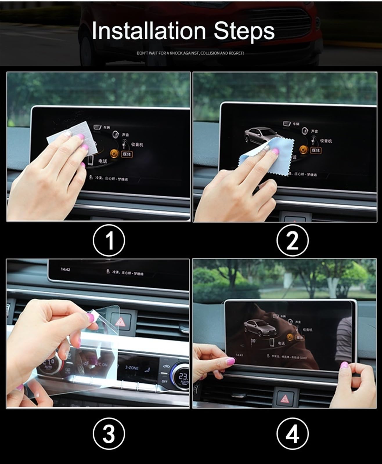 Auto Proteggi Schermo Compatibile con BMW X6 2023 Protezione Schermo Console Cruscotto Pellicola Protettiva in Vetro Temperato Protezione Navigatore Adesivi Accessori(12.3 HD) | Schermo Protezione Consolle Cruscotto Vetro temperato Protettivo Pellicola Na