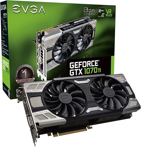 Miniatura 8 de Tarjeta gráfica EVGA GeForce GTX 1070Ti Gaming 8GB GDDR5OCX escáner OC LED blanco, compatible con DX12OSD (PXOC) (08G-P4-5670-KR)