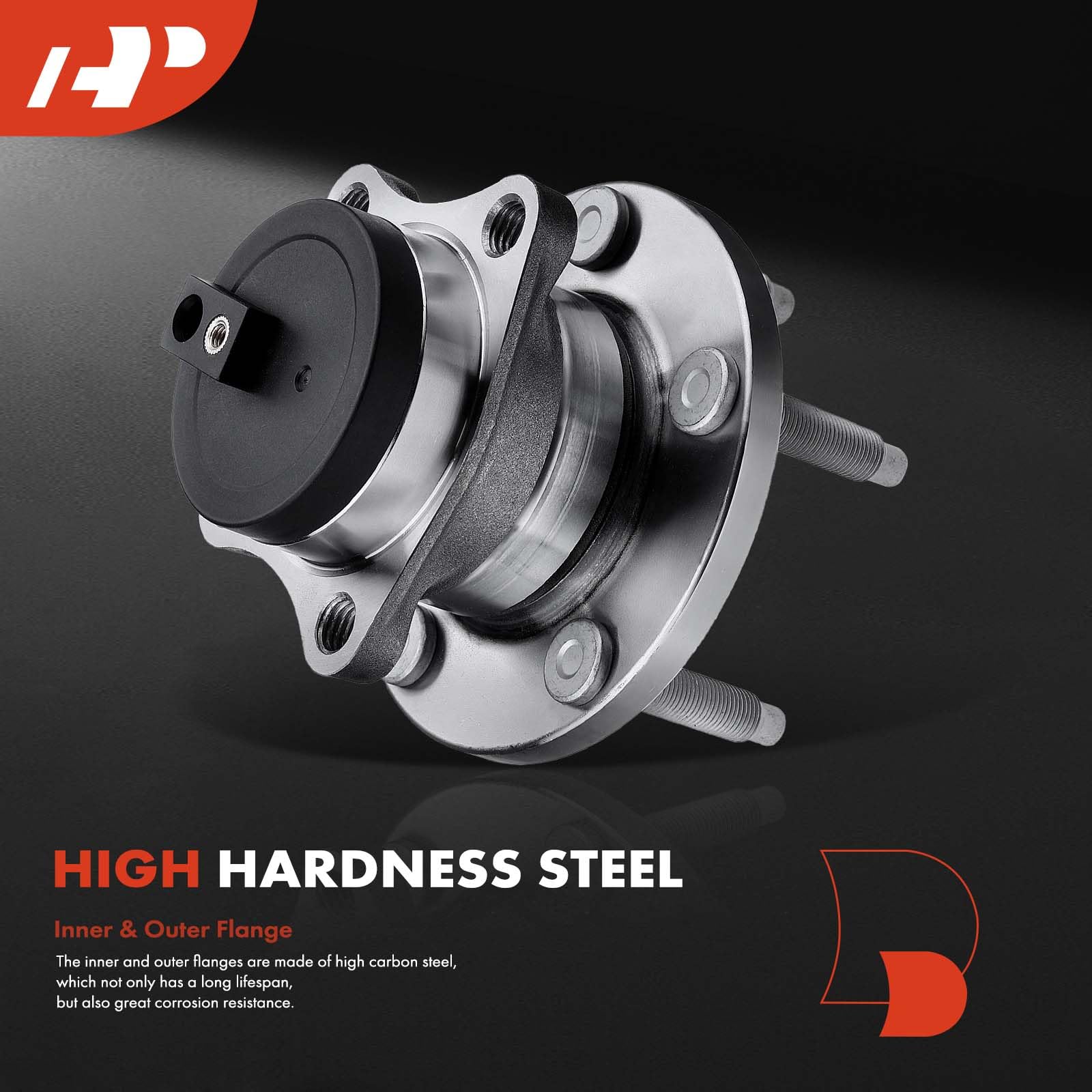 Rear Wheel Hub Bearing Assembly For 2007-2010 Ford Edge & Lincoln MKX AWD - 5x114.3 Bolt