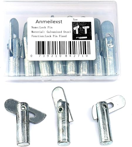 Miniatura 8 de Pasador de bloqueo desmontable del sistema de andamios y barandillas, pasador de bisagra, soporte de estante Pines de fijación de soldadura,