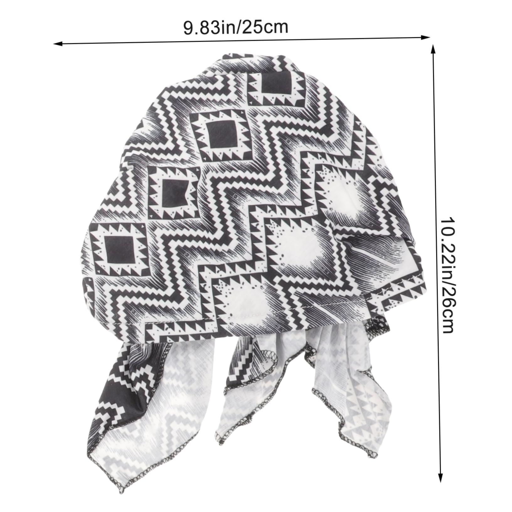 15 Piezas Sombrero Pirata Triangular Sombreros De Mujer Sombrero De Señora Niñas Hijab Gorros De Quimio Pañuelo Para La Cabeza Bufanda Gorro Bouffant Unisex Gorros De Quimio