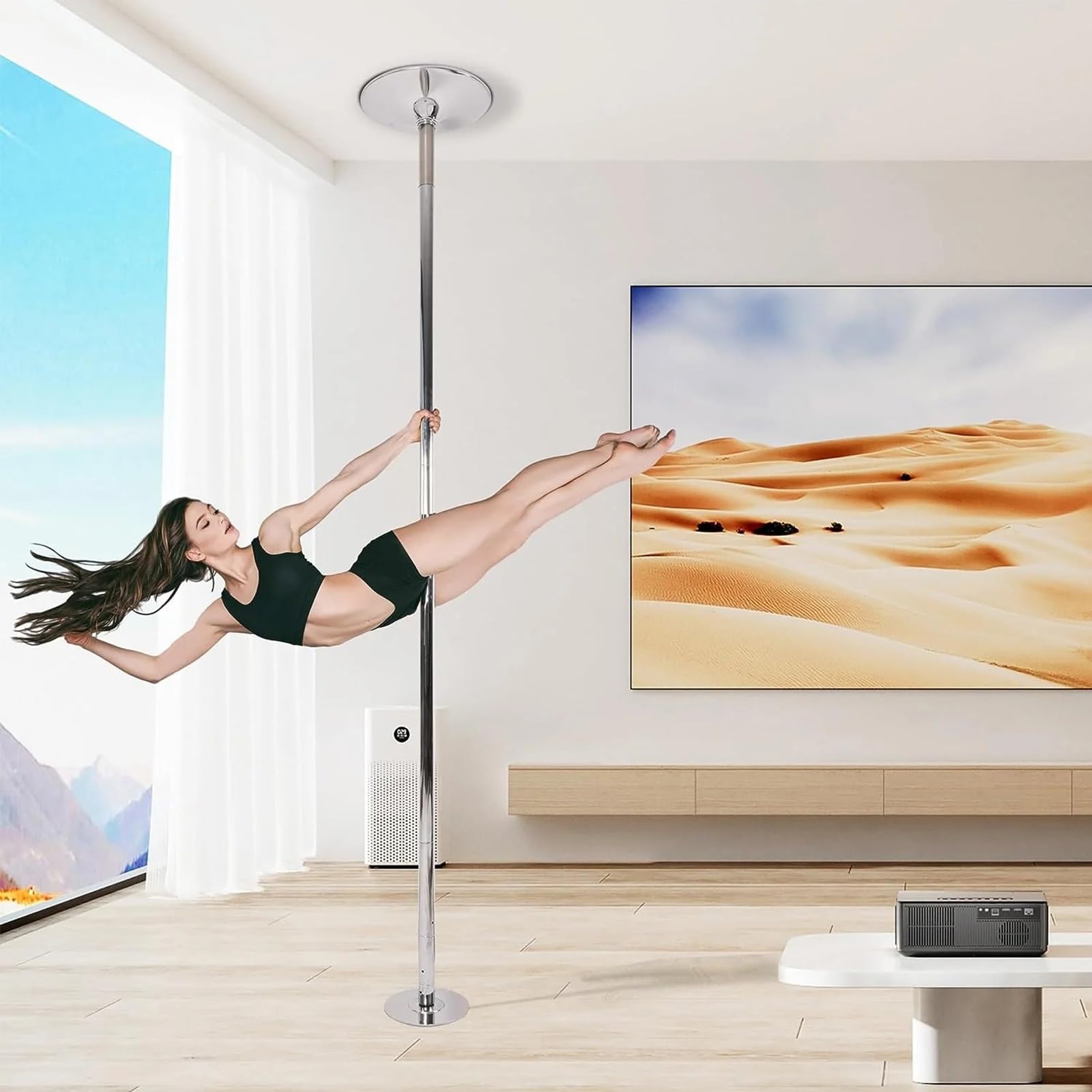 Amazon.co.jp: ポールダンス用 アパート/パブ用のポータブルスト