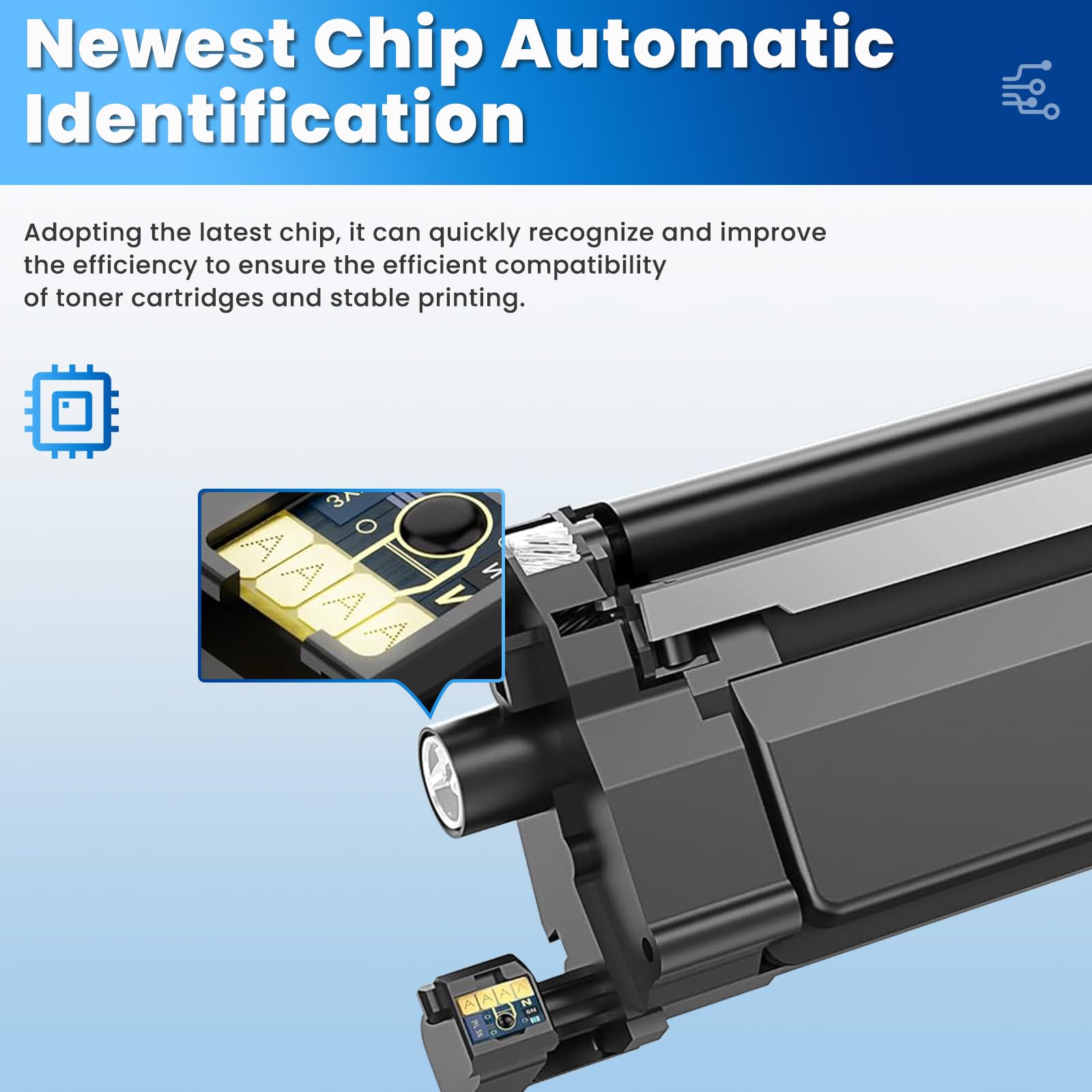 134X Black Toner Cartridge Laser Jet M209dw MFP 234dw 2 Pack with Chip Compatible for HP 134A 134X Toner Cartridges for HP134X HP134A W1340X for Laser Jet M209dw MFP M234sdw M234sdw M234sdn Toner Ink