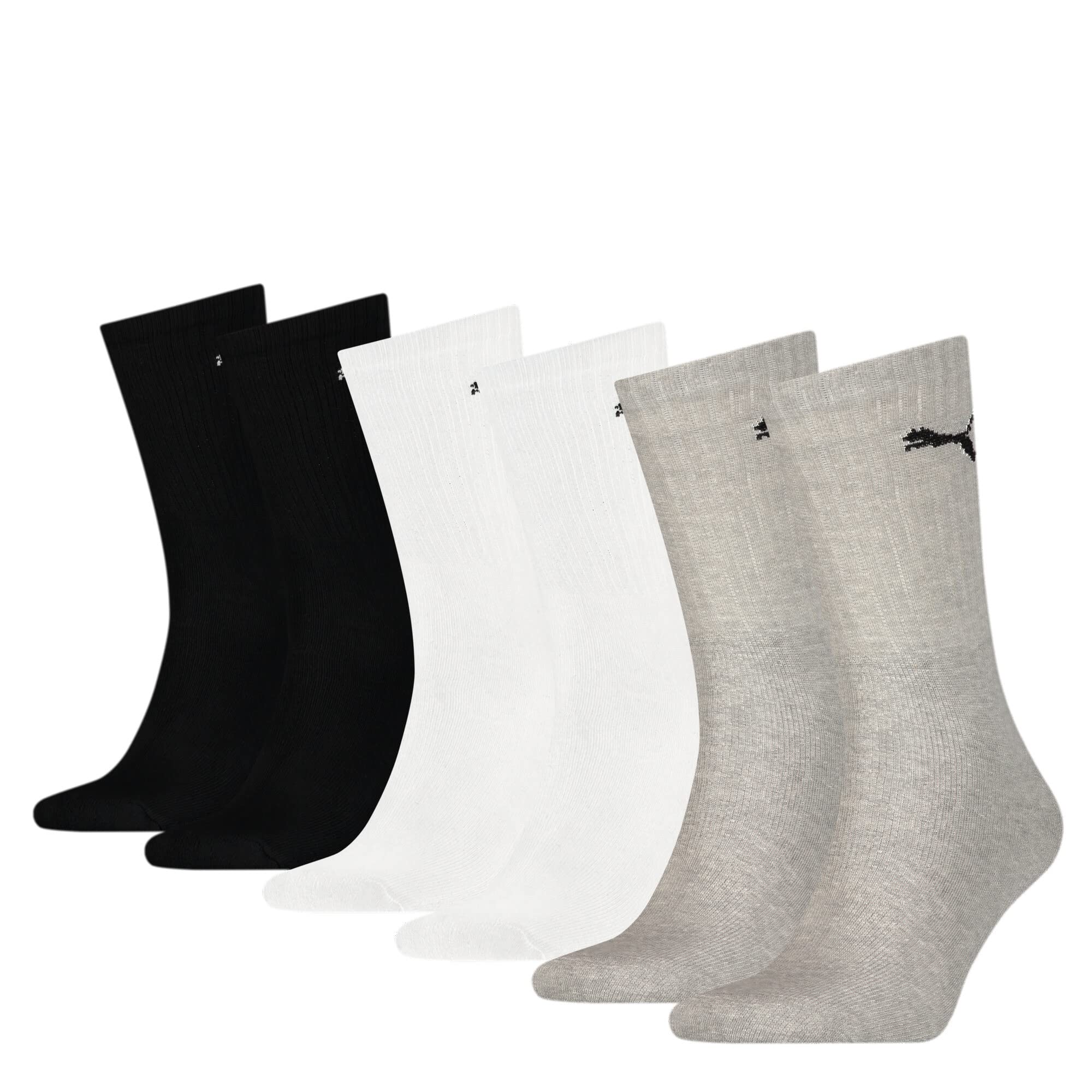 Puma Sport Cush Crew 6 Pack EU 35-38